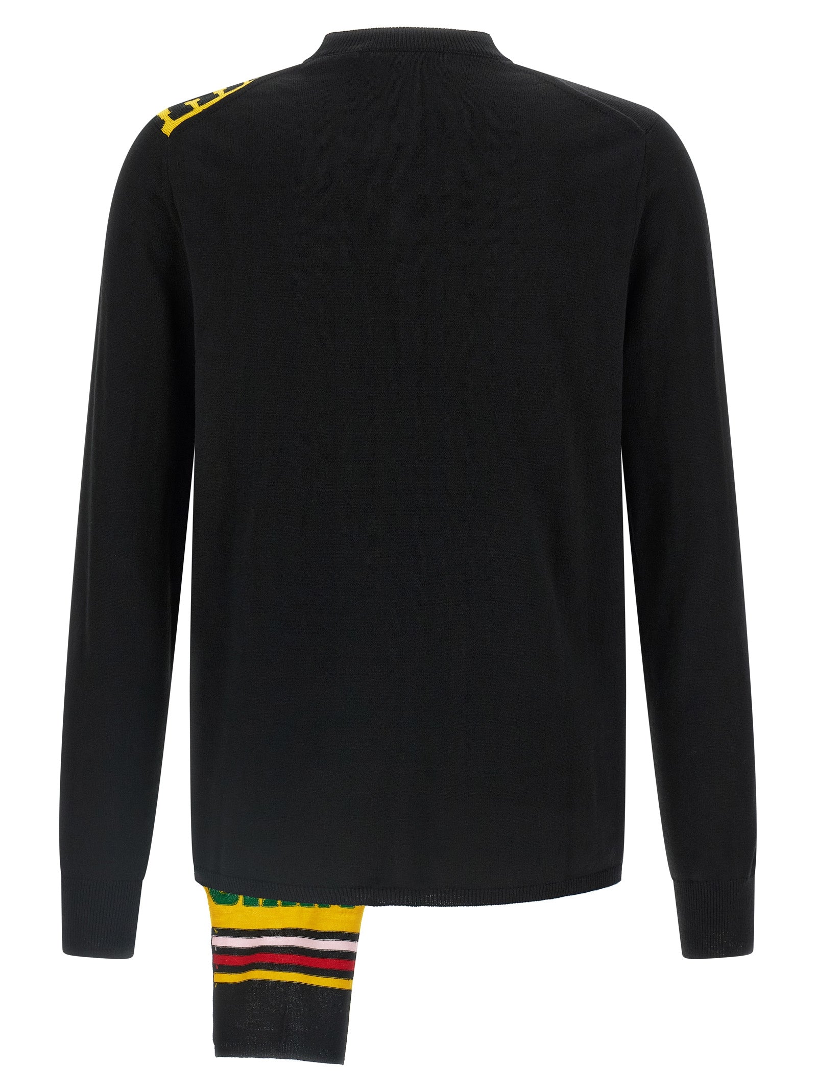 Comme Des Garçons Black Acetate Cardigan – Artisanal Luxury