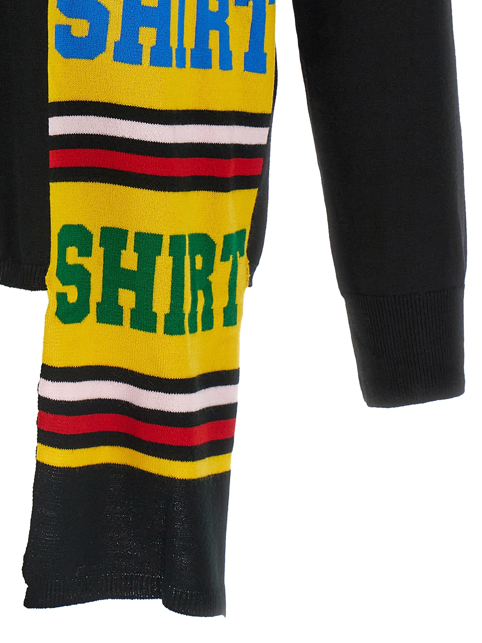 Comme Des Garçons Black Acetate Cardigan – Artisanal Luxury