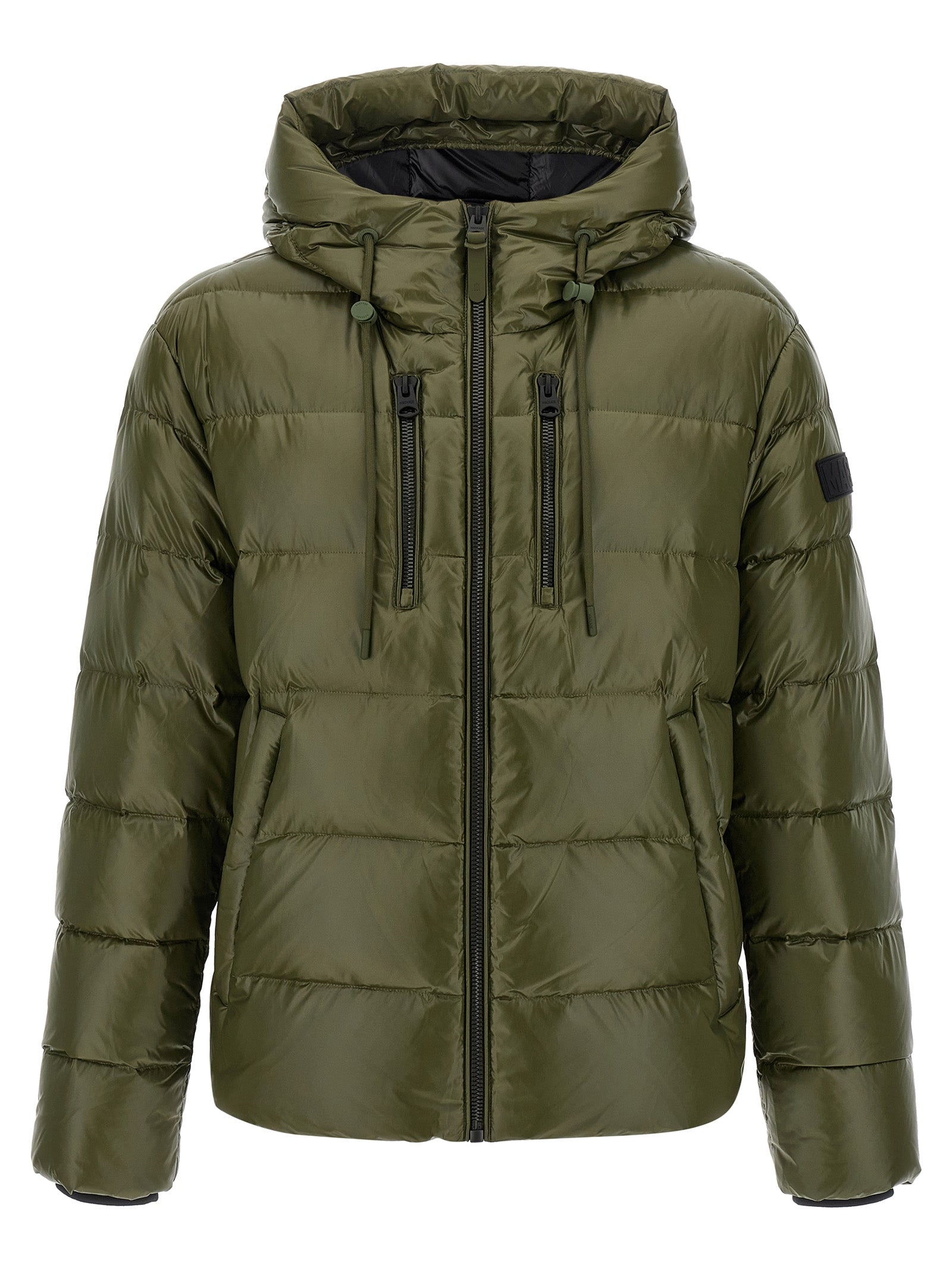Mackage Bicolor Nylon Shell Jacket - Luxe Quilted Outerwear