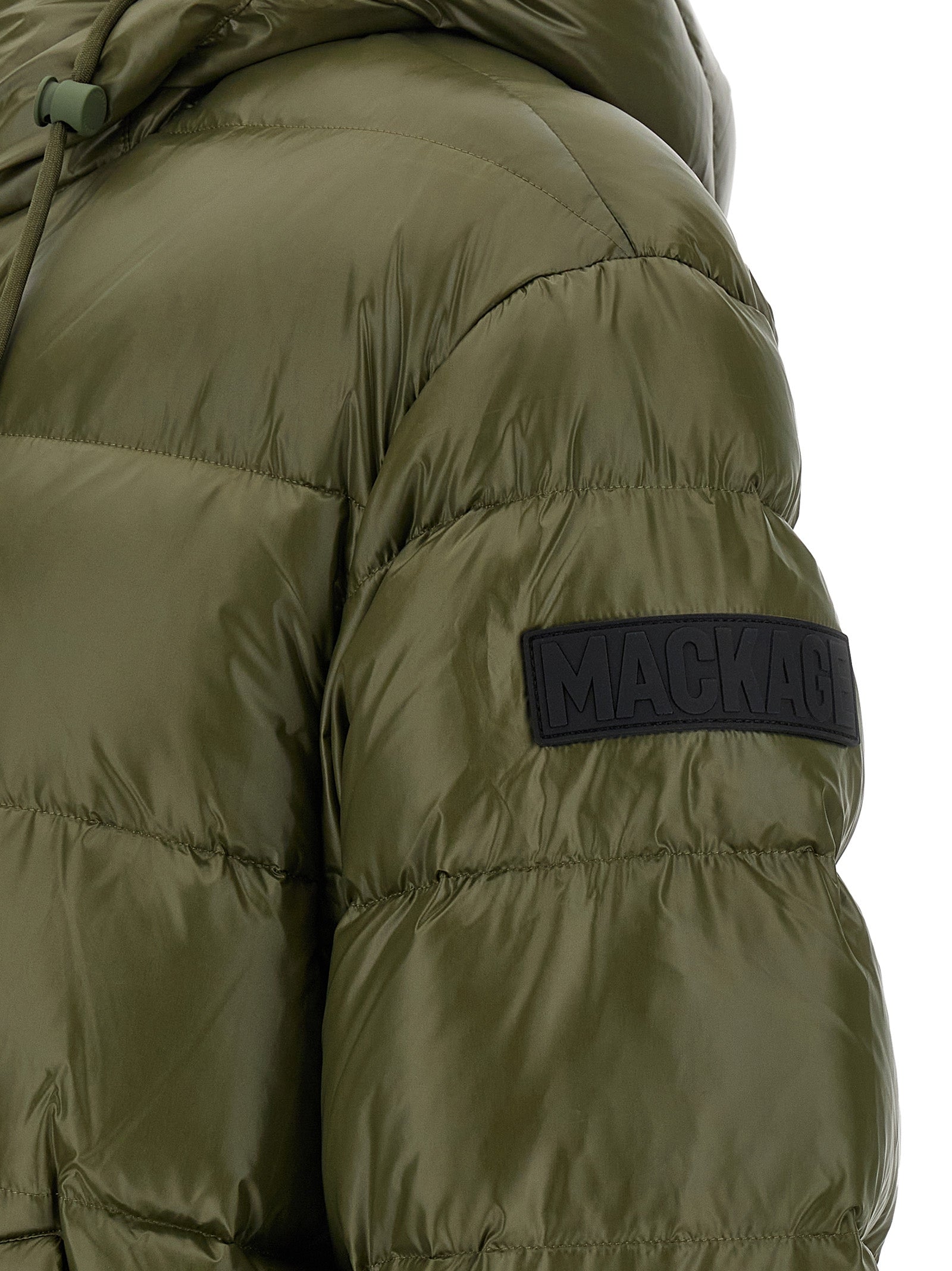Mackage Bicolor Nylon Shell Jacket - Luxe Quilted Outerwear