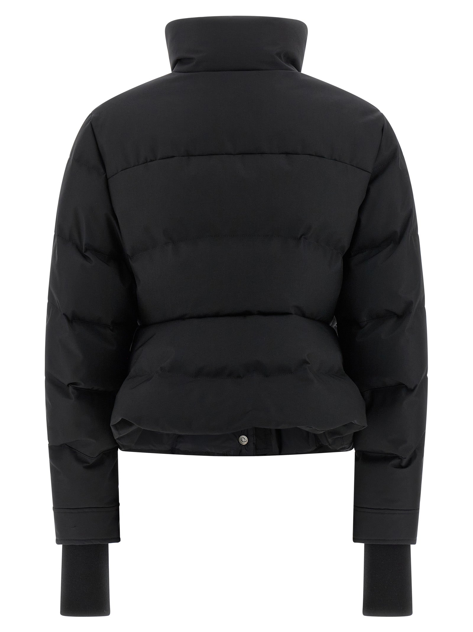 Alexander McQueen Black Polyamide Jacket - Luxe Couture Elegance
