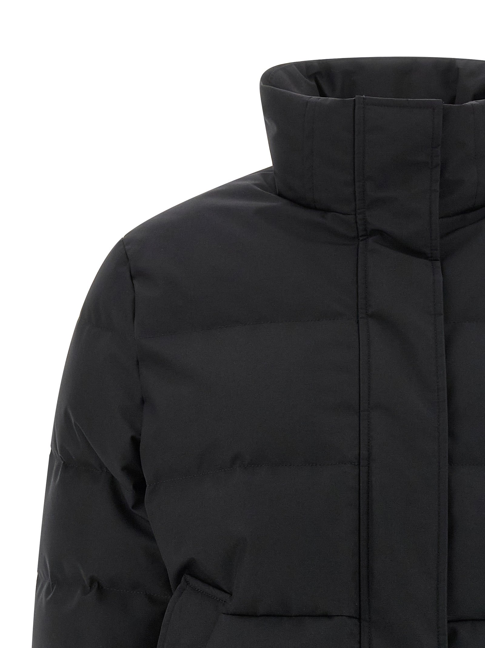 Alexander McQueen Black Polyamide Jacket - Luxe Couture Elegance