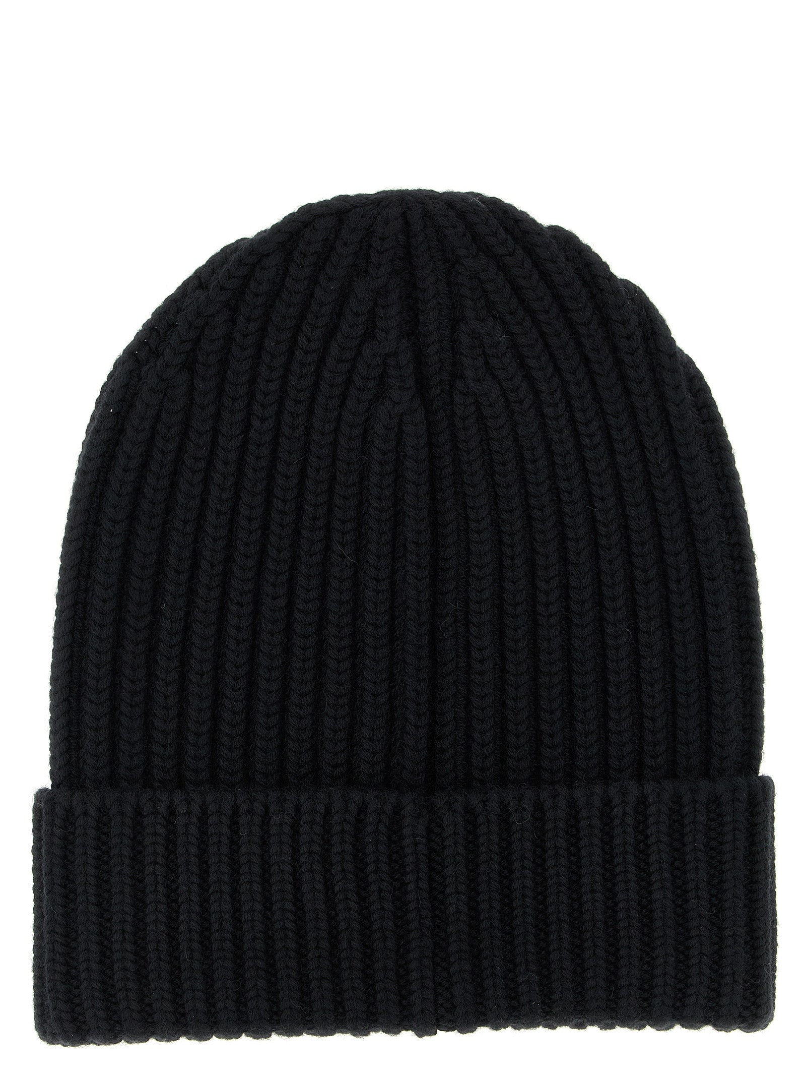 Dolce & Gabbana Black Wool Beanie - Exquisite Luxury Accessory