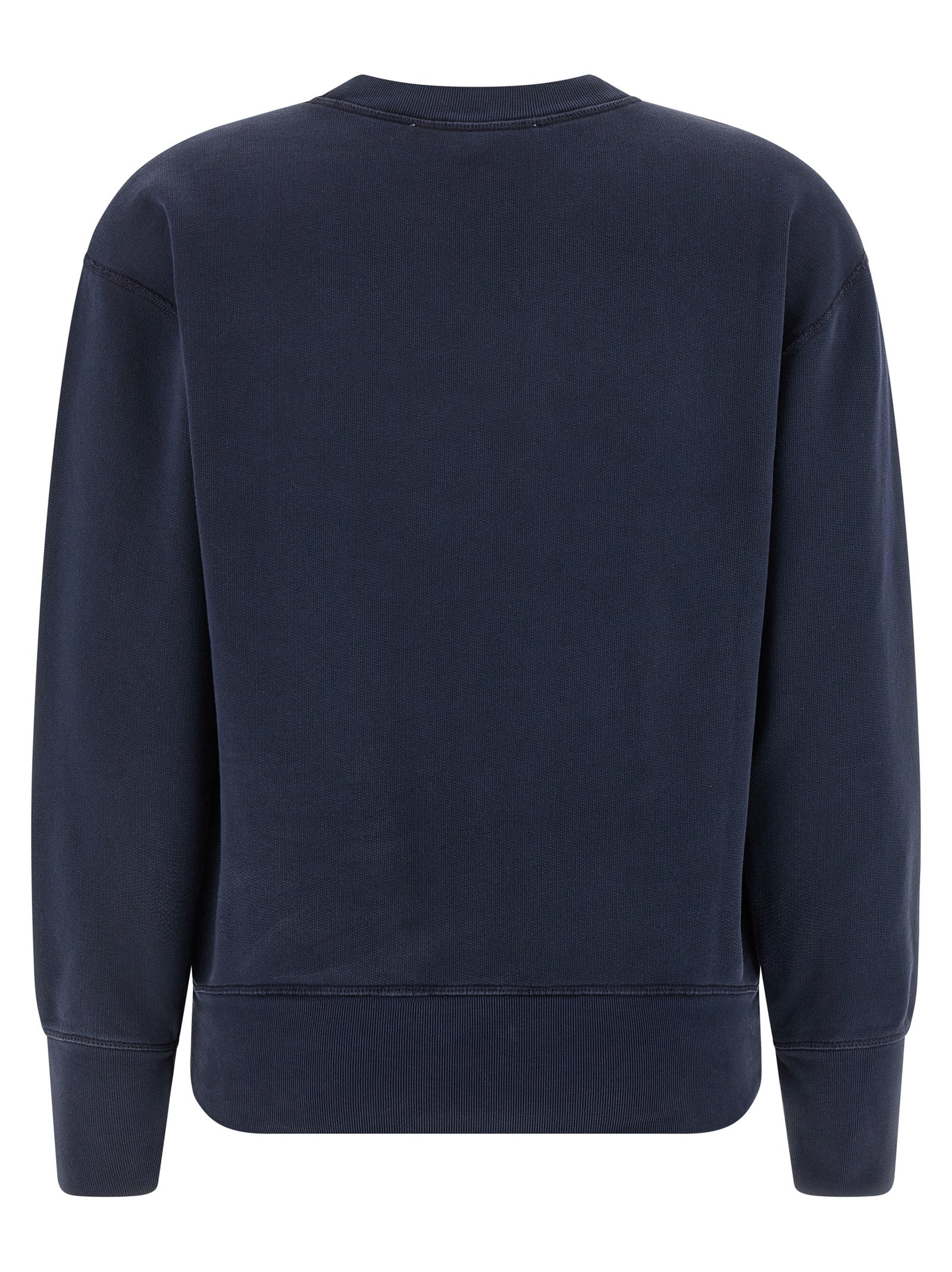Elevate your style with the A.P.C. Blue Cotton Sweatshirt, a blend of sustainable luxury and Parisian elegance, crafted for those who appreciate timeless sophistication.
