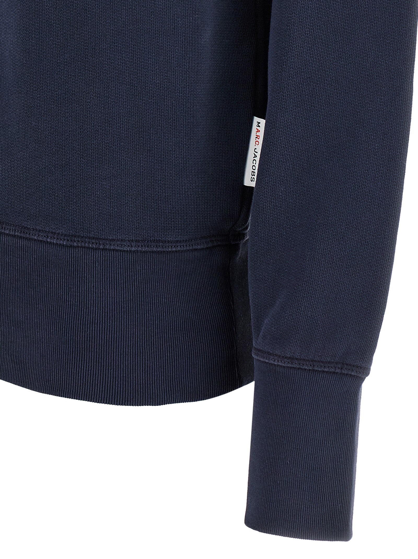 Elevate your wardrobe with the A.P.C. Blue Cotton Sweatshirt, crafted from sustainable organic cotton, embodying timeless Parisian elegance and effortless sophistication.