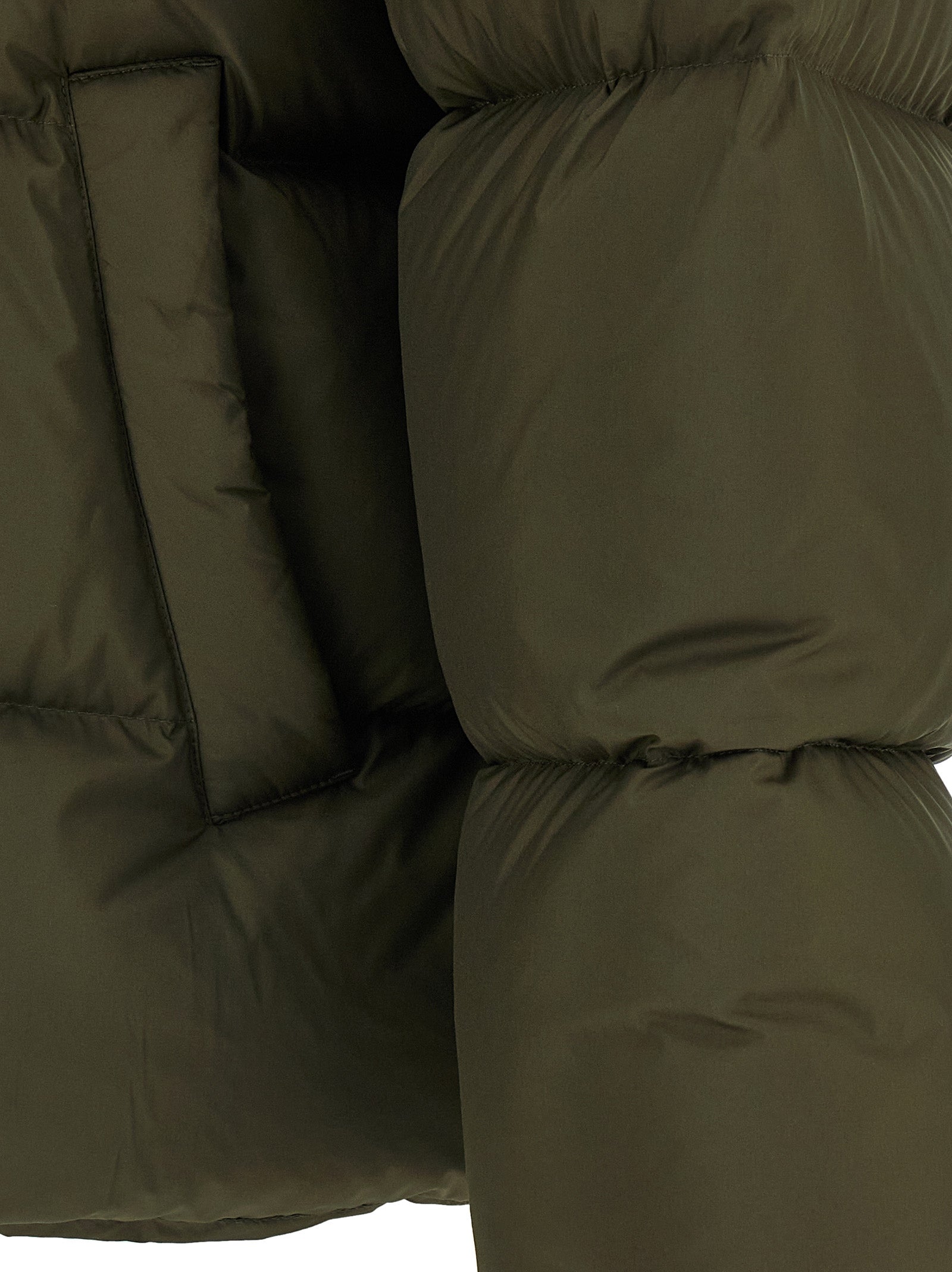 Saint Laurent Bicolor Polyester Full-Length Jacket - Artisanal Luxury