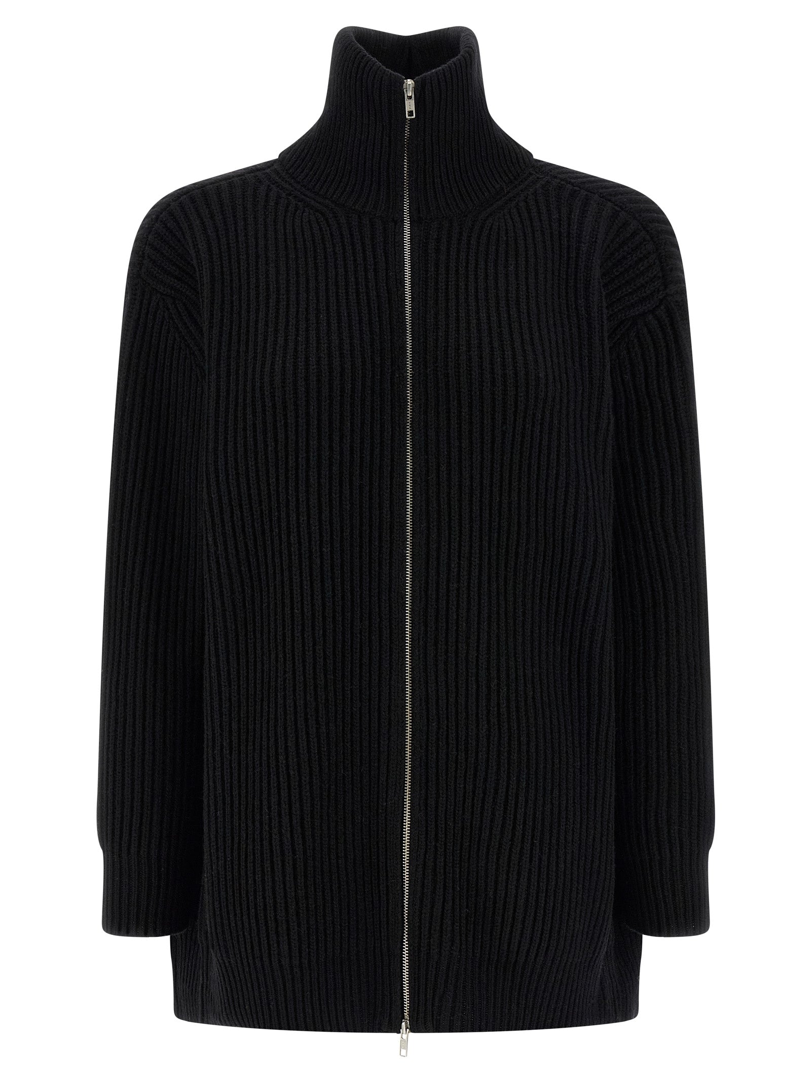 Elevate your elegance with the MM6 Maison Margiela Black Wool Short Dress, a luxurious blend of wool and viscose, embodying sophisticated craftsmanship for the discerning fashionista.