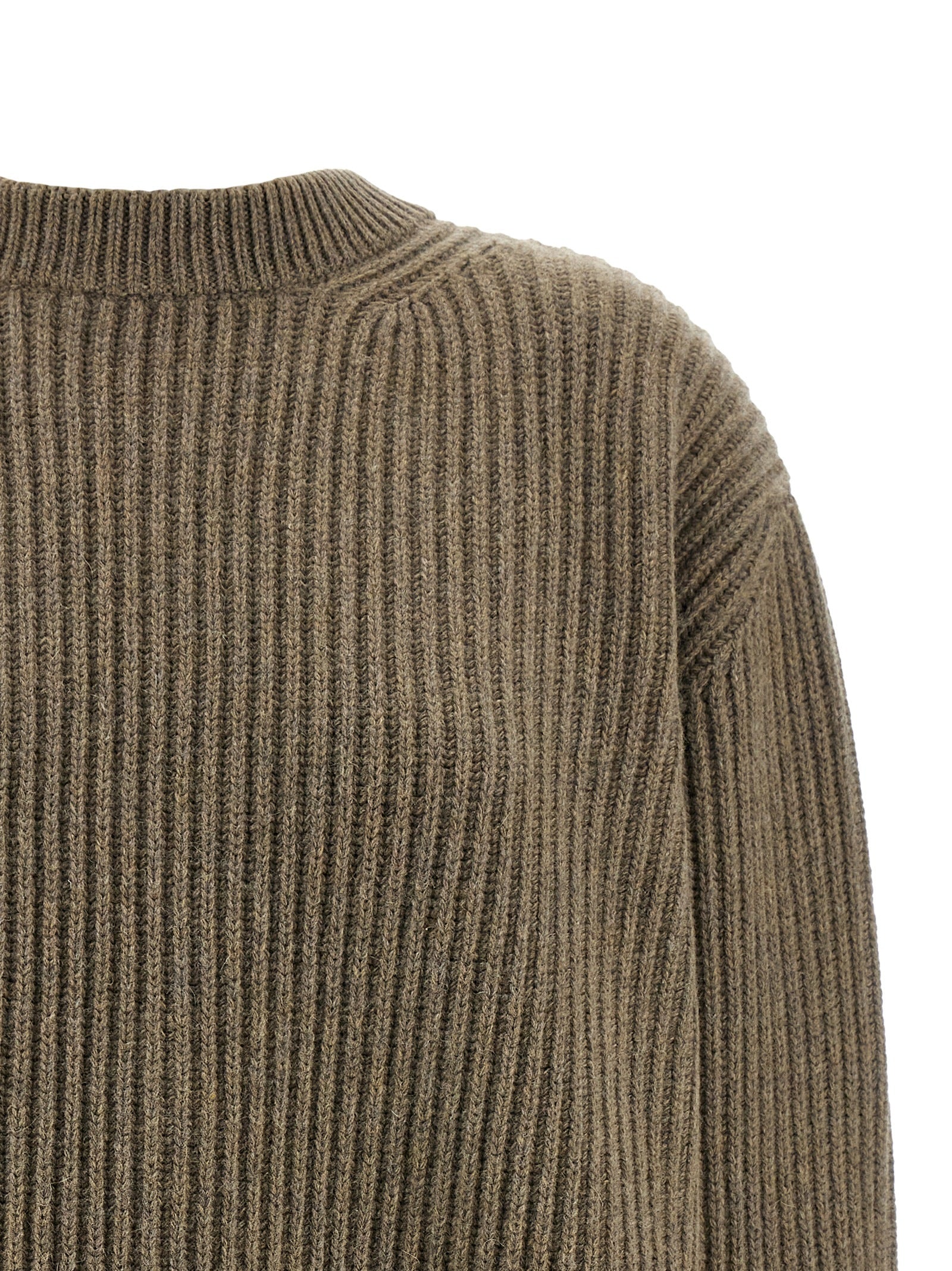 Elevate your wardrobe with the MM6 Maison Margiela Beige Virgin Wool Short Dress, a luxurious blend of comfort and avant-garde design, perfect for any sophisticated occasion.
