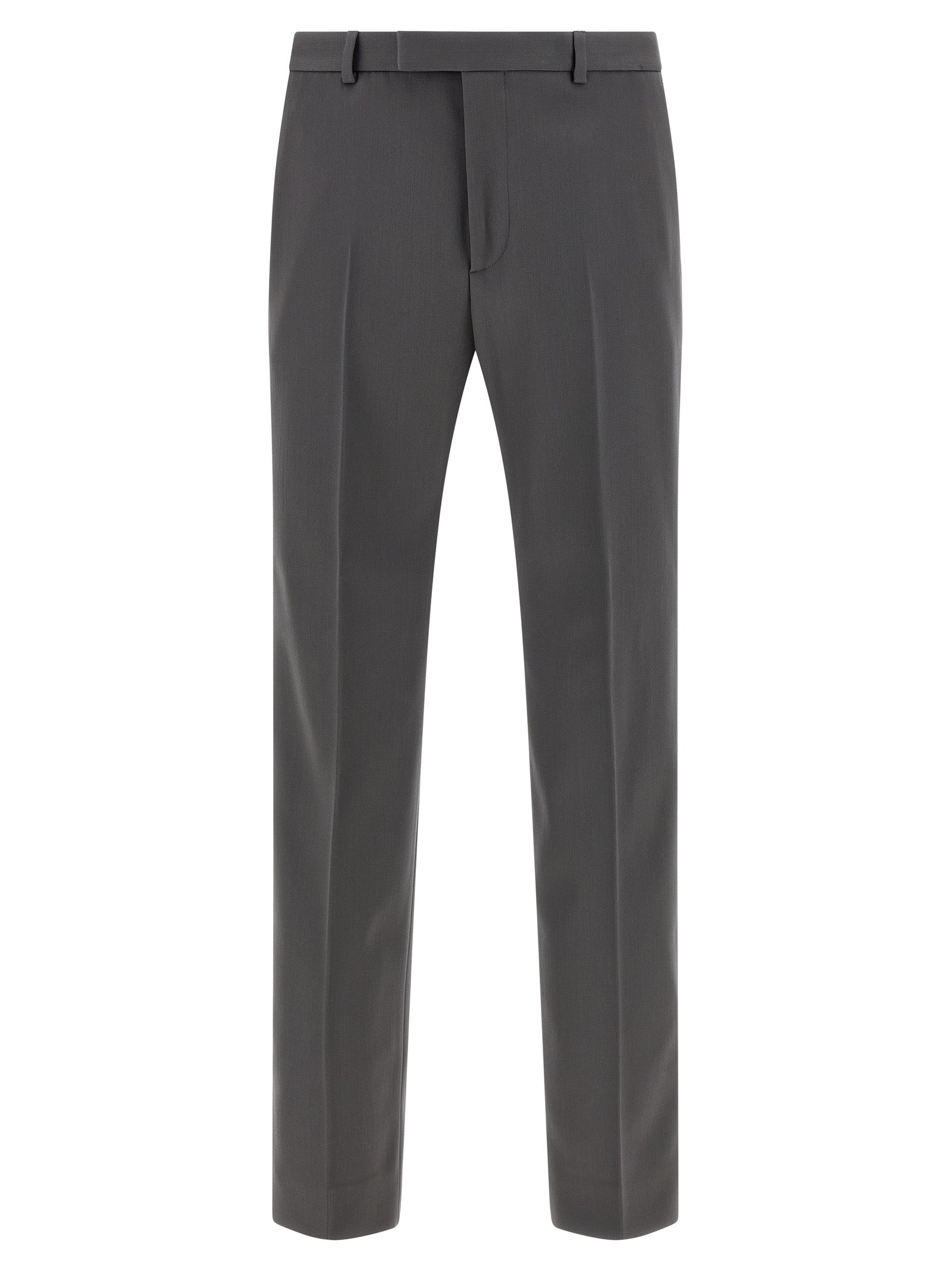Gucci Gray Wool Dress Pants - Artisanal Luxury Tailoring
