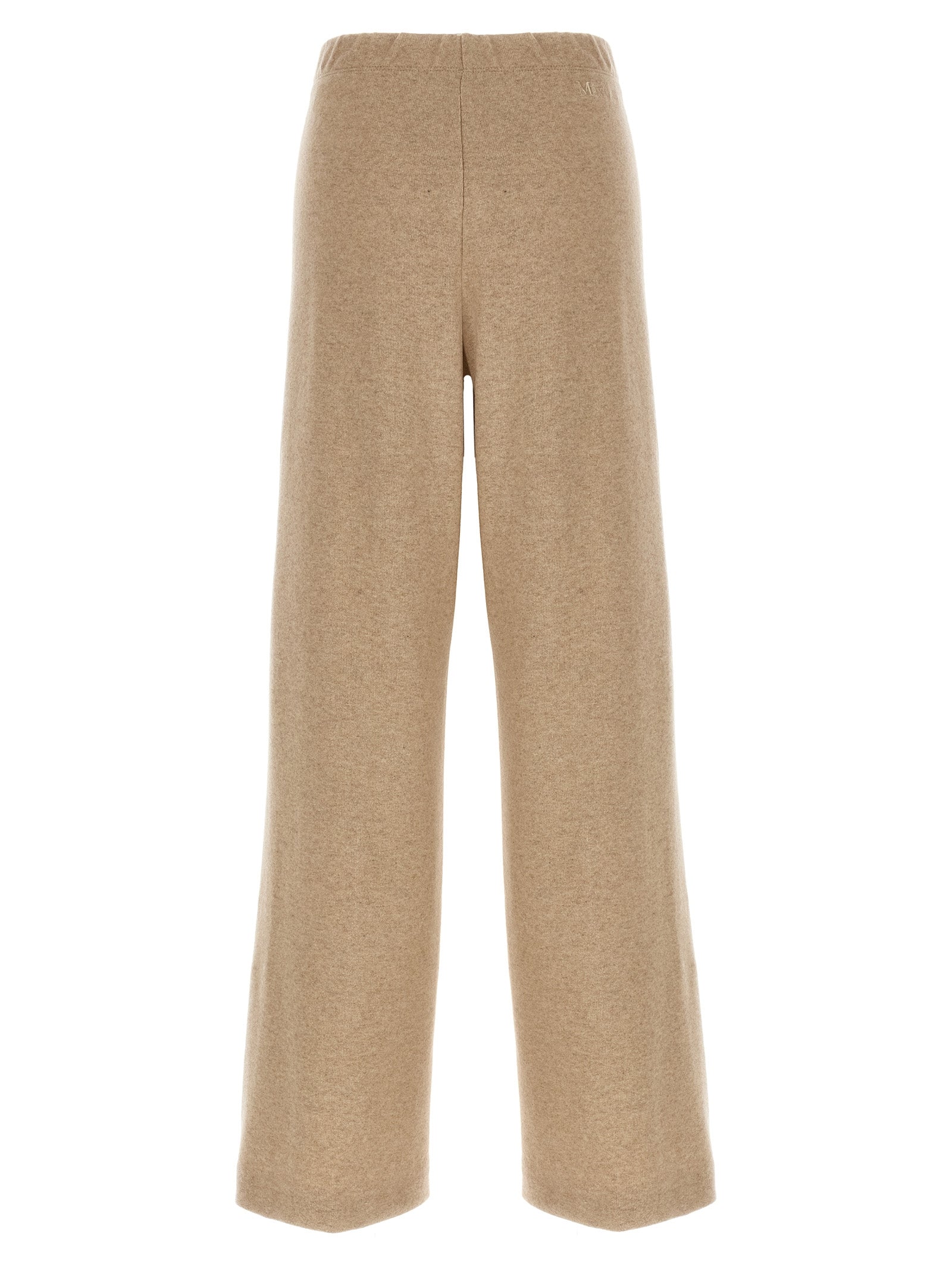Elevate your wardrobe with Max Mara's Beige Cashmere Casual Pants, crafted from luxurious cashmere for timeless sophistication and effortless elegance in every occasion.