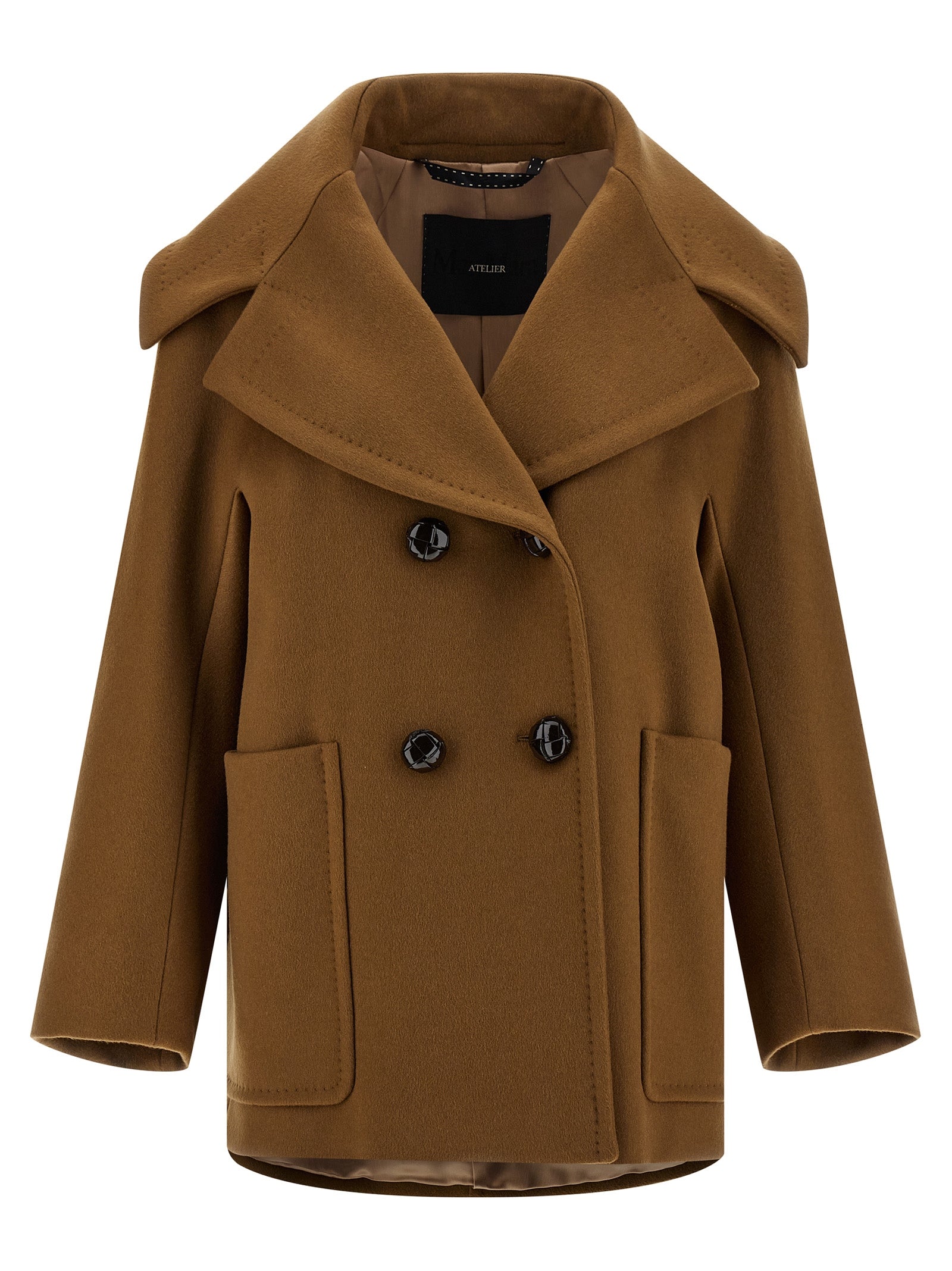 Max Mara Brown Cashmere Coat - Exquisite Couture Elegance