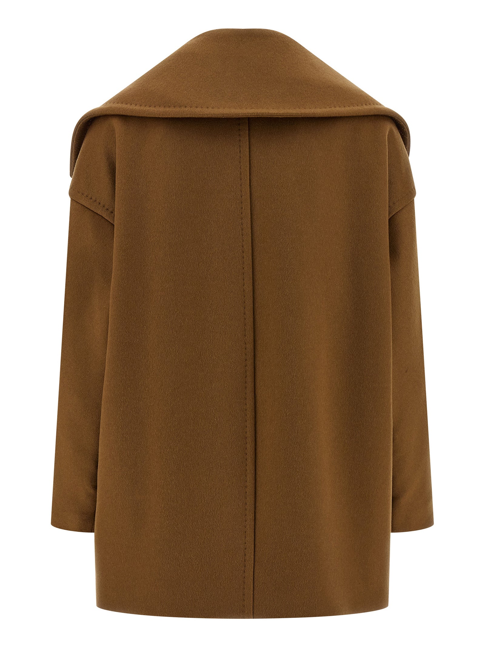 Max Mara Brown Cashmere Coat - Exquisite Couture Elegance