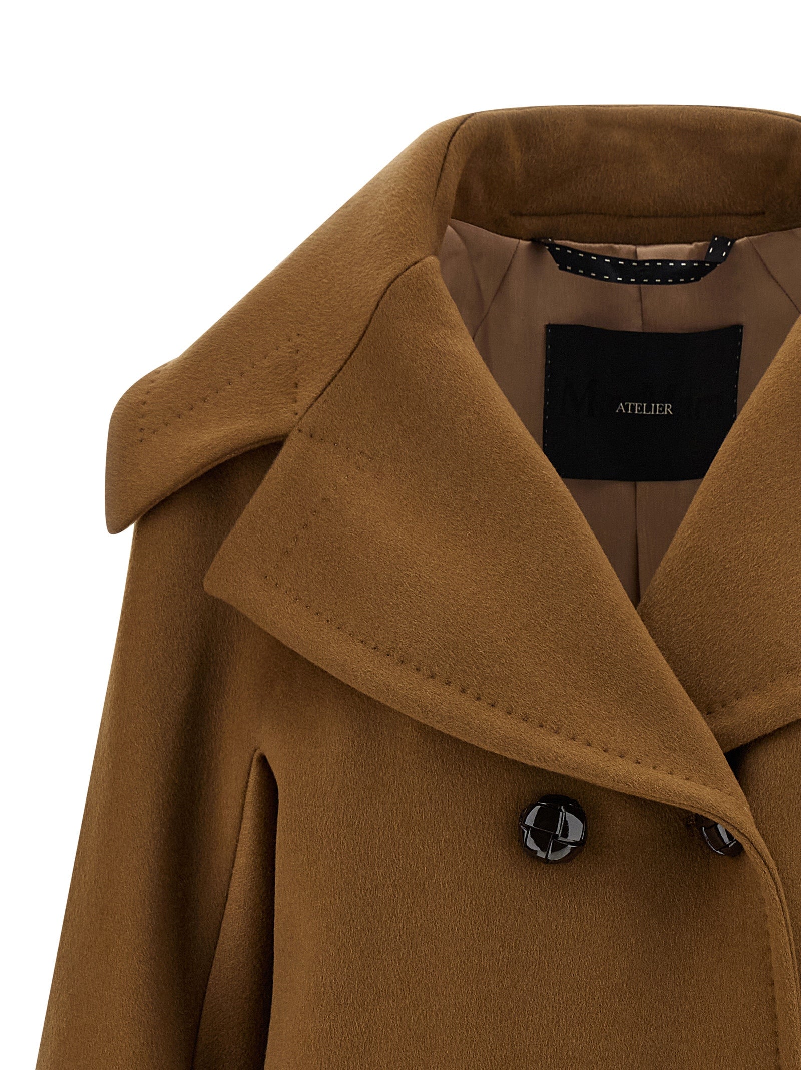 Max Mara Brown Cashmere Coat - Exquisite Couture Elegance