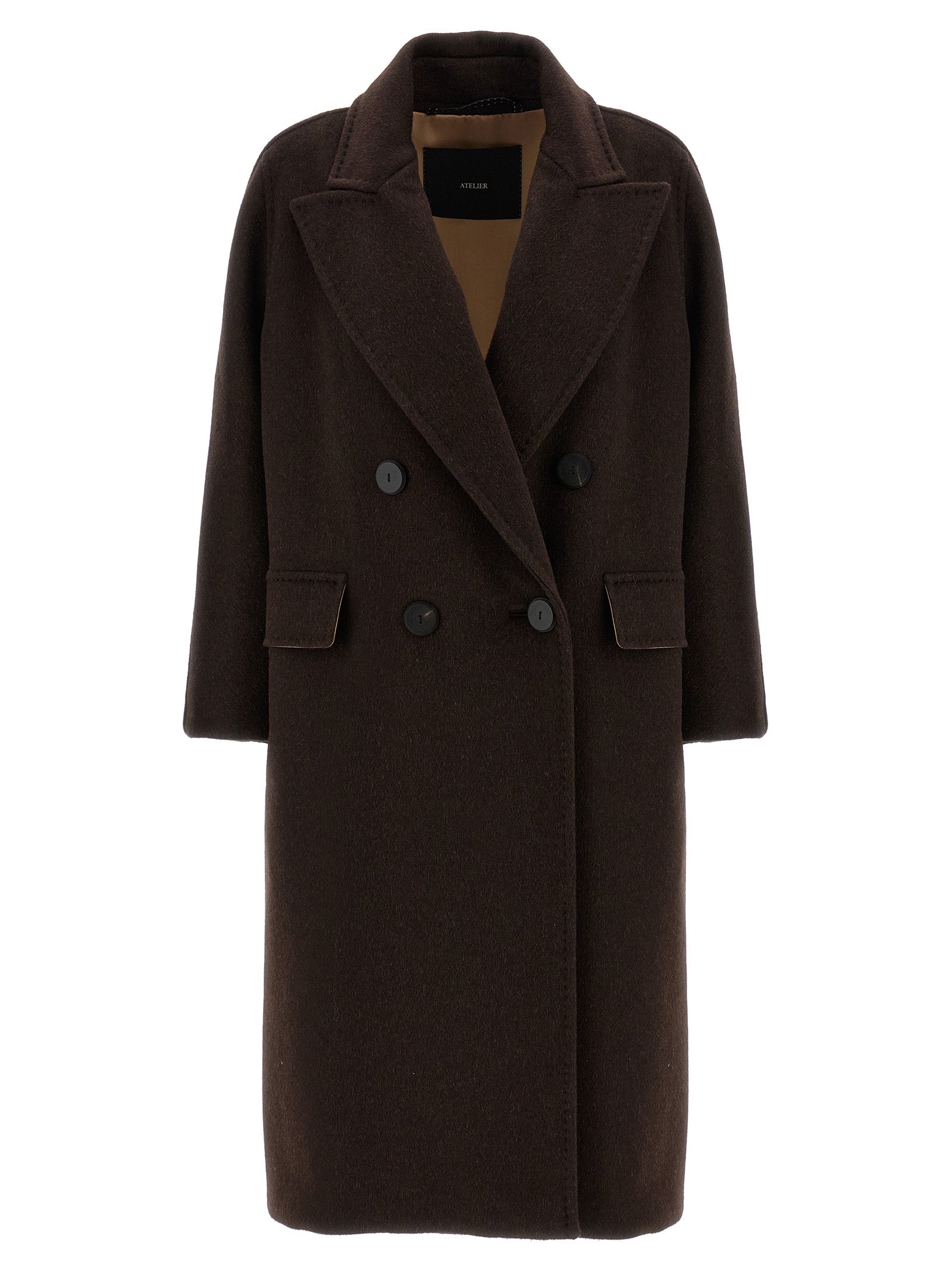 Max Mara Brown Cashmere Coat - Timeless Luxury Outerwear