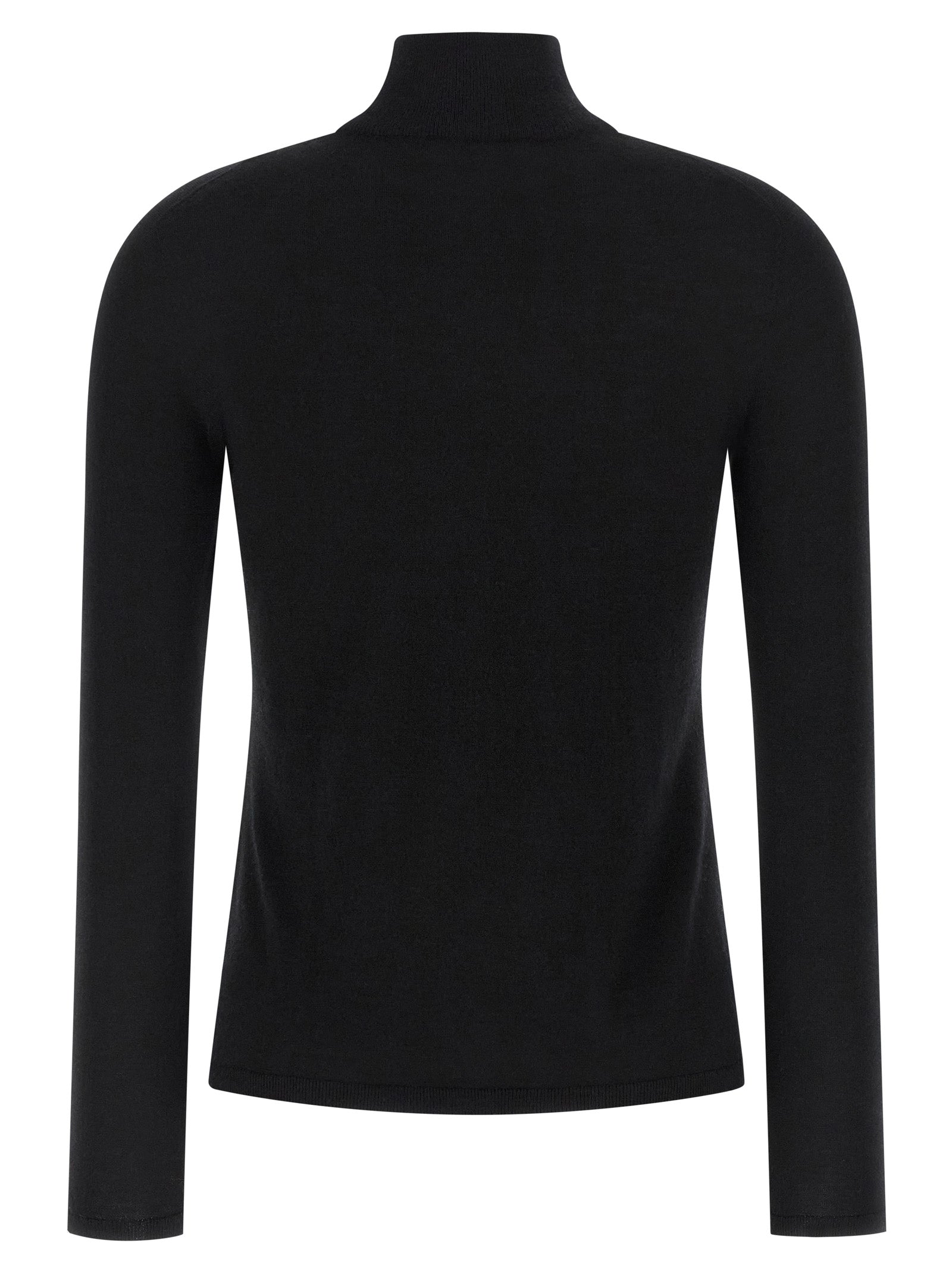 Indulge in the Max Mara Black Cashmere Cardigan, a masterpiece of luxurious craftsmanship in pure cashmere, perfect for elevating any sophisticated wardrobe.