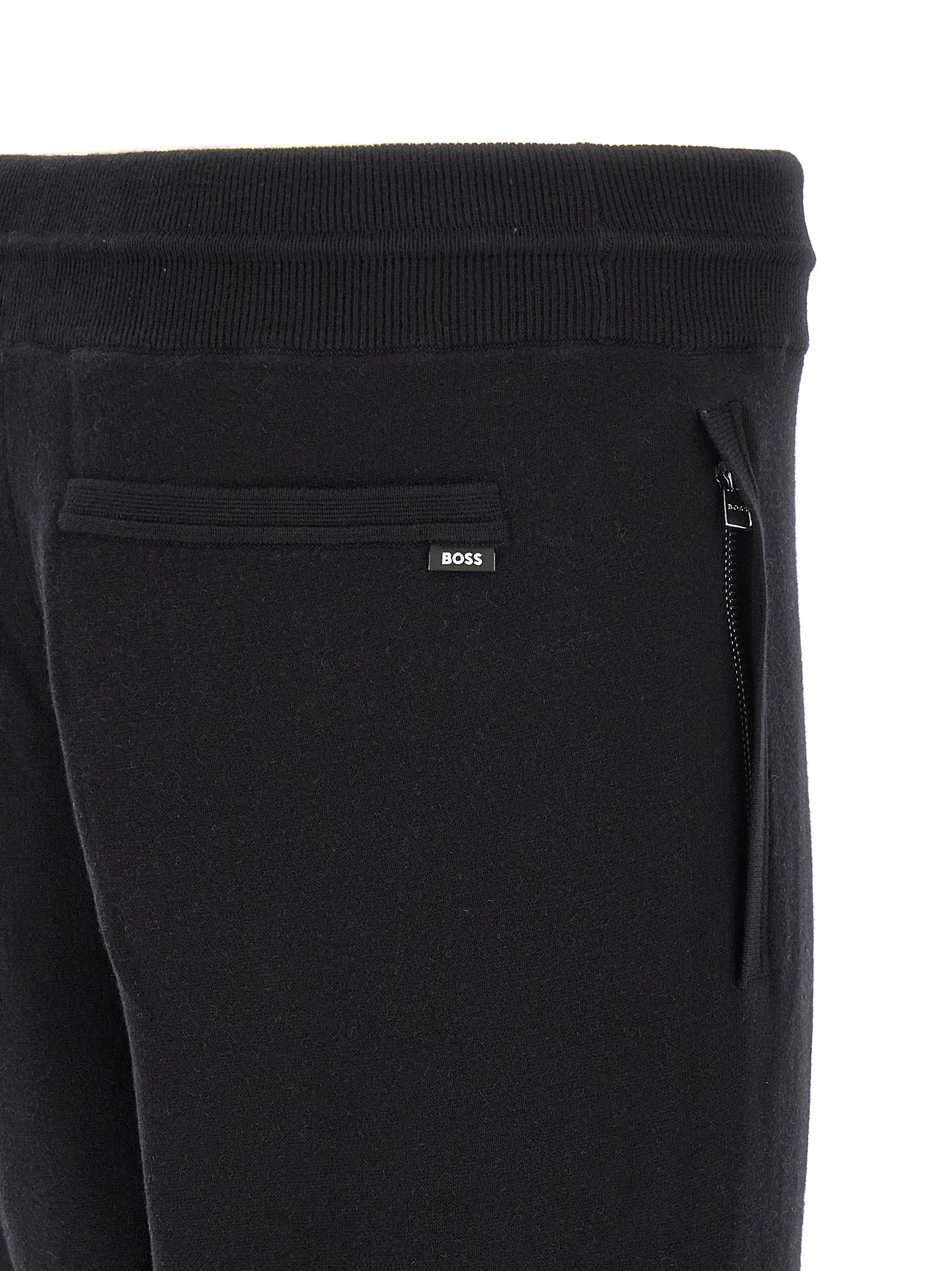 Hugo Boss Black Cotton Joggers (Workout Pants)