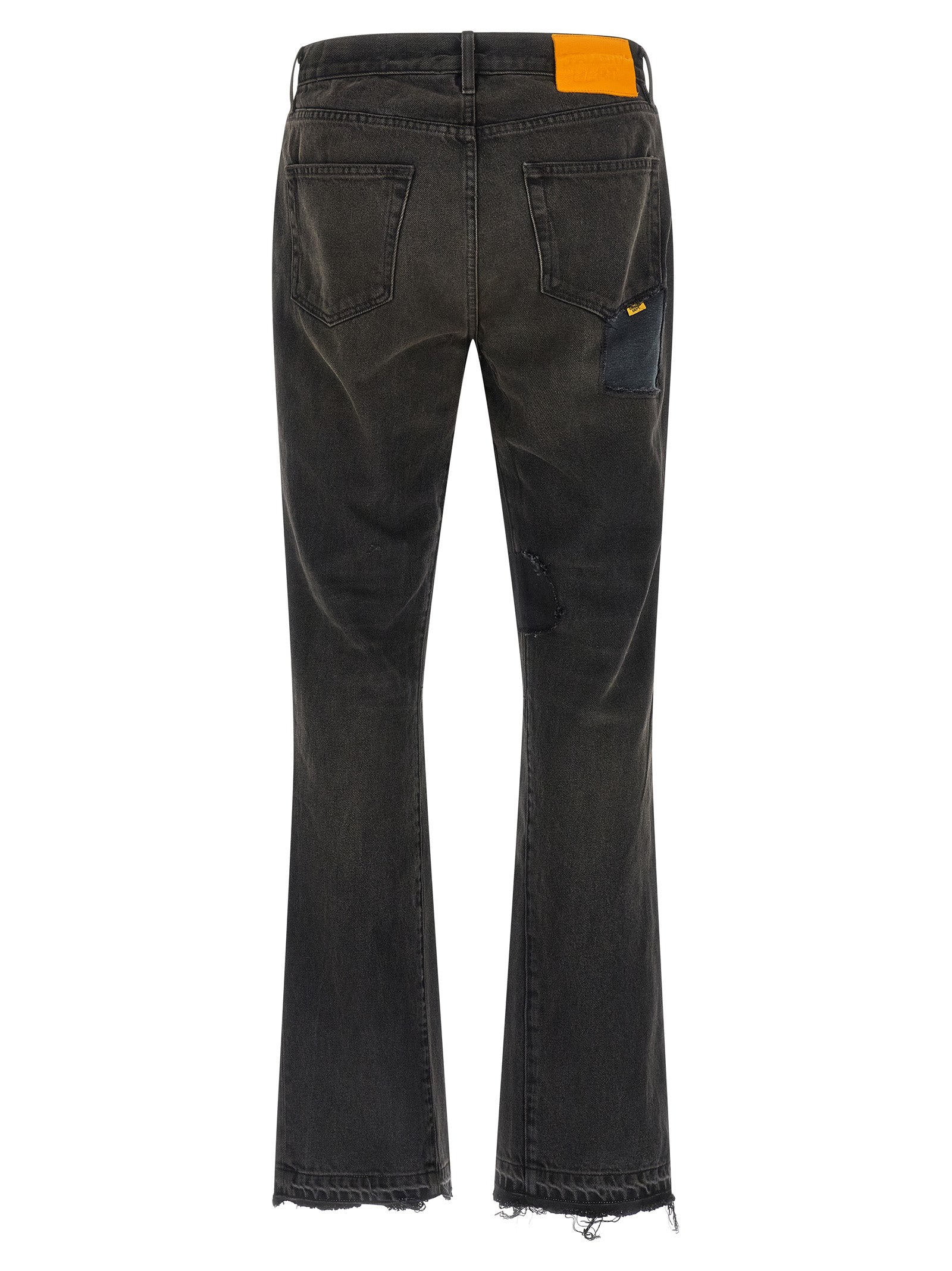 GALLERY DEPT. Black Cotton Flared Jeans