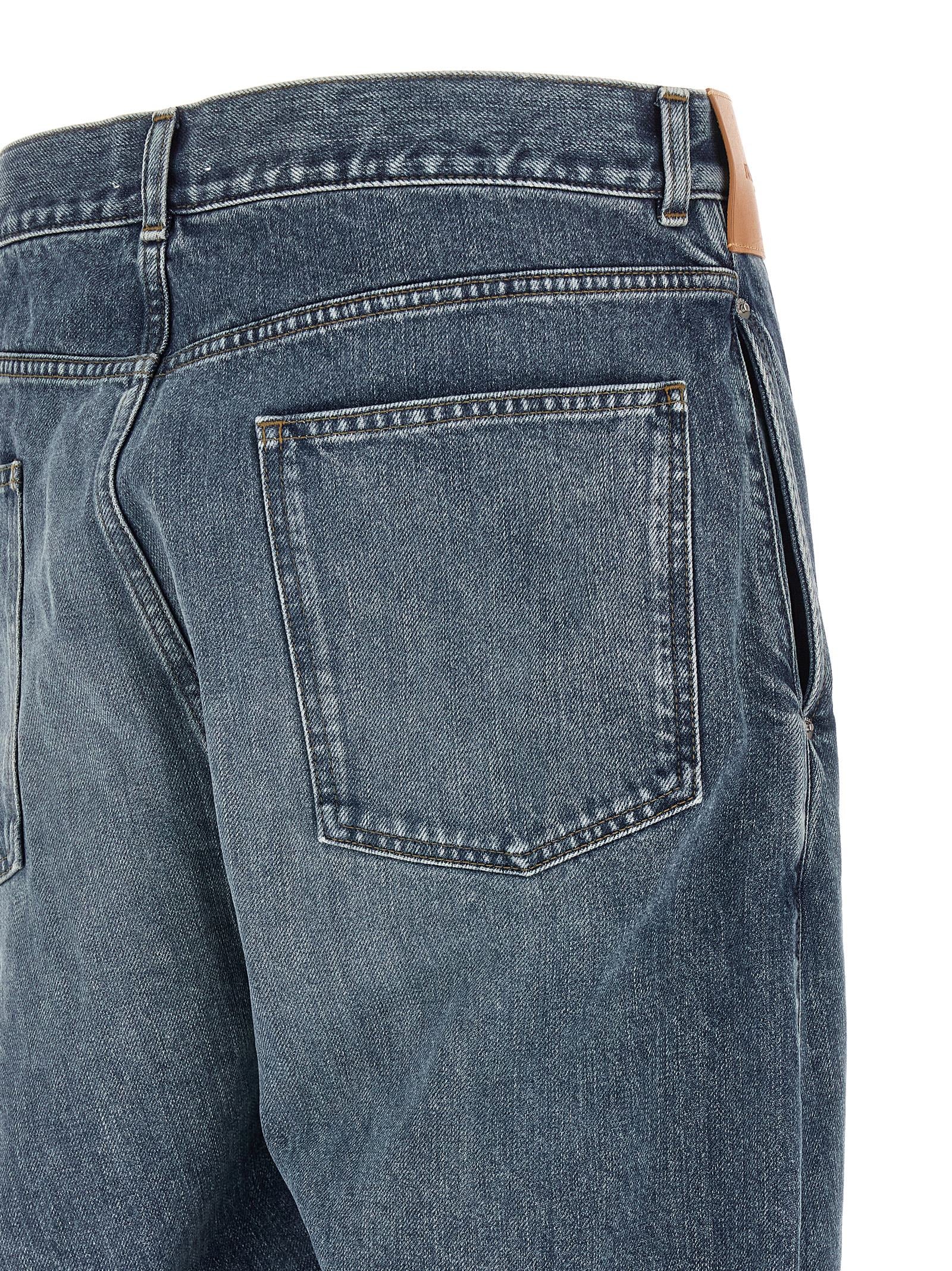 Elevate your wardrobe with J.W.Anderson Blue Cotton Jeans, a luxurious blend of artisanal craftsmanship and modern design, perfect for the discerning individual.