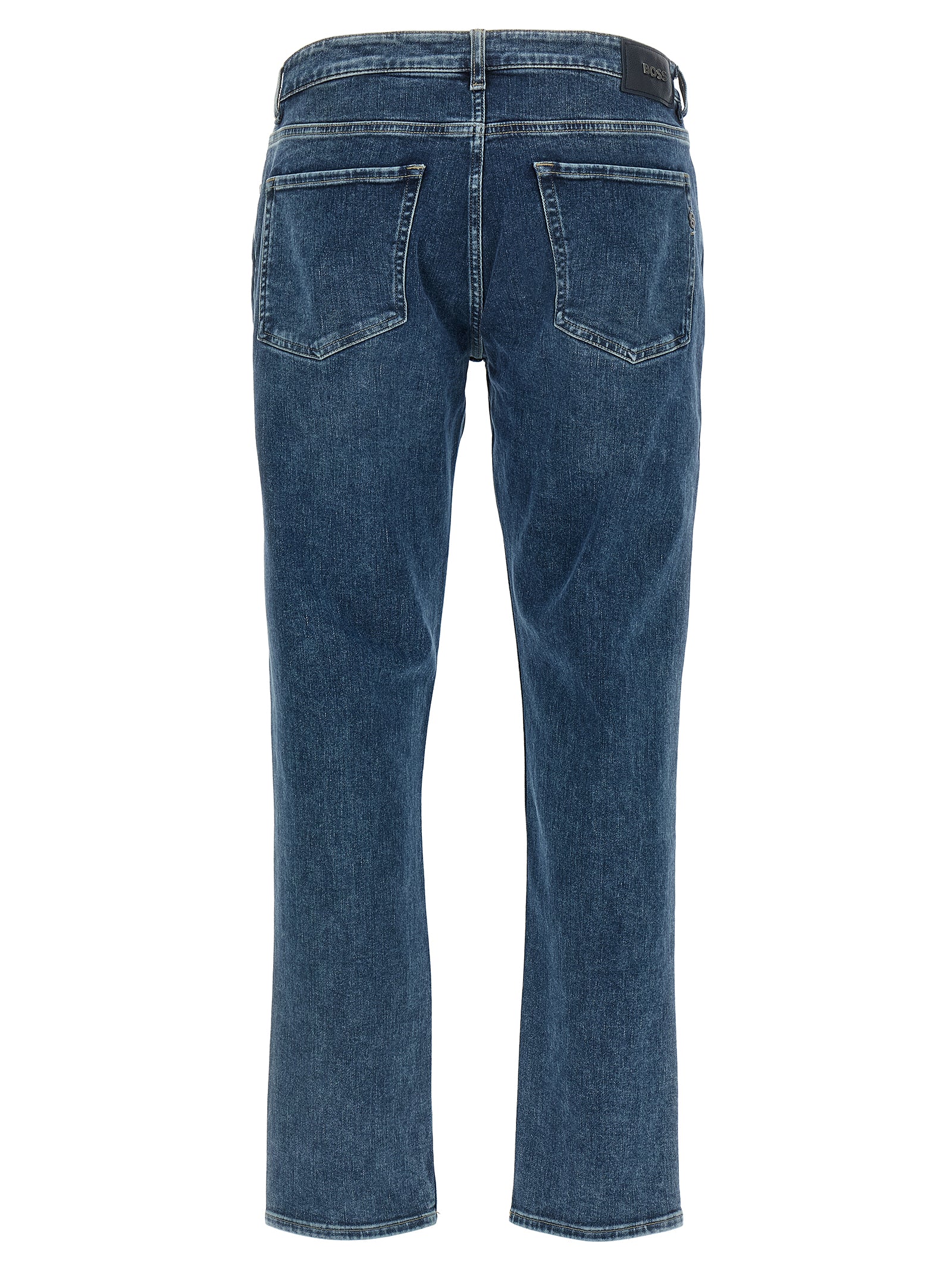 Hugo Boss Blue Cotton Skinny Jeans | Designer Luxury Denim