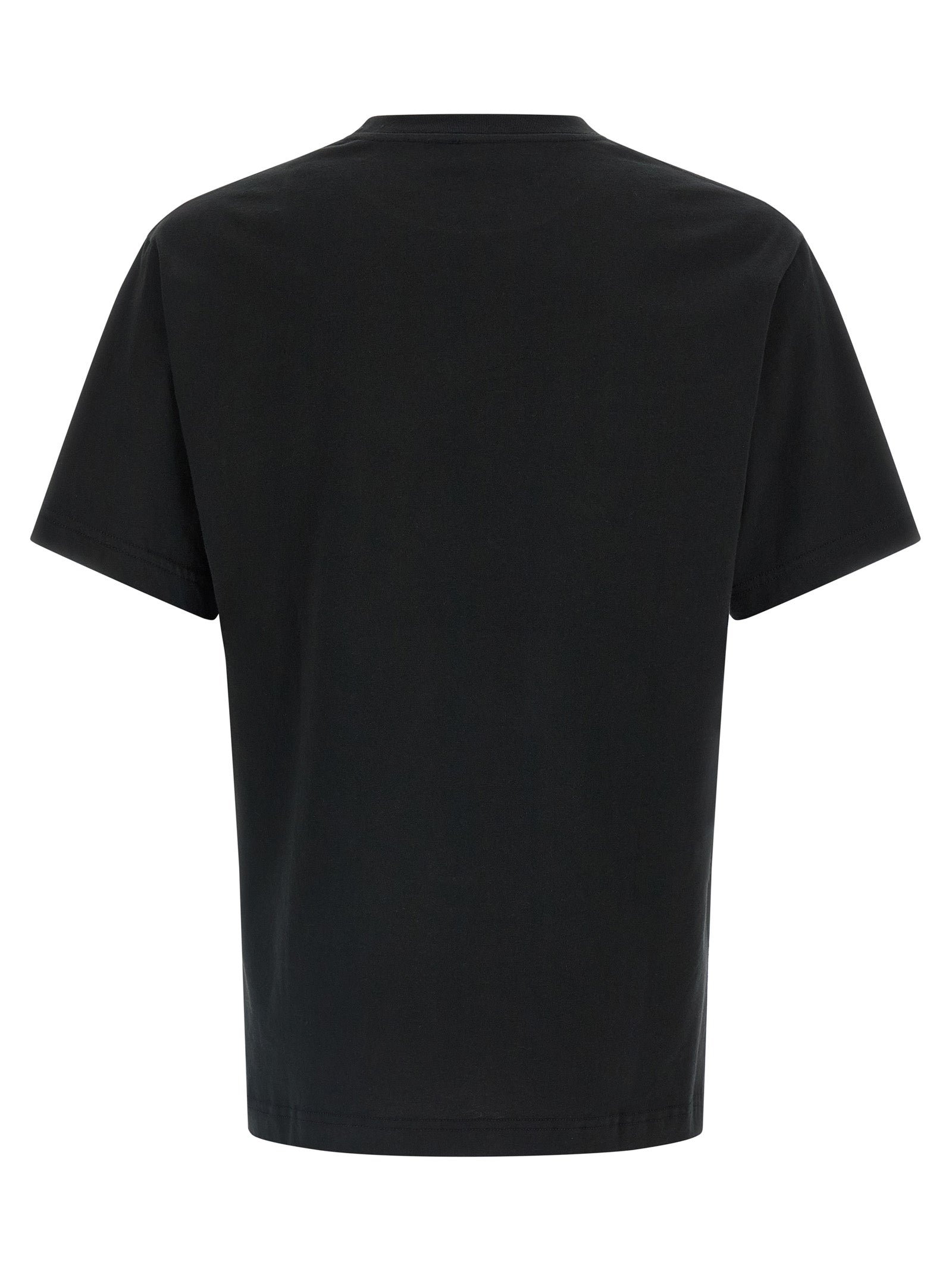 Elevate your style with the Kenzo Black Cotton T-Shirt, a luxurious statement piece crafted from premium cotton, embodying bold elegance and effortless sophistication.