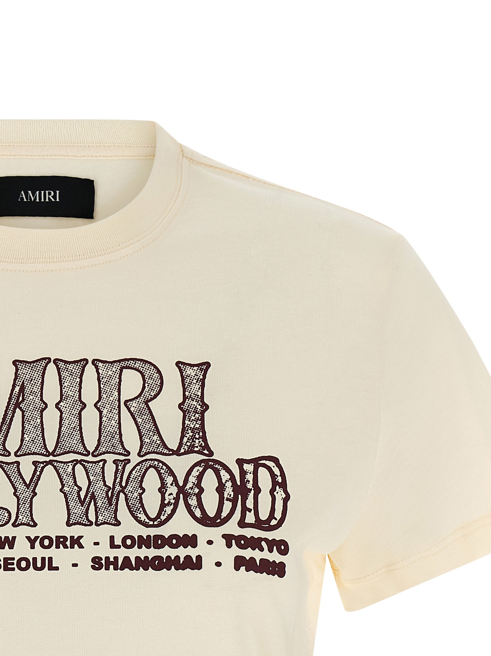 Amiri White Cotton T-Shirt