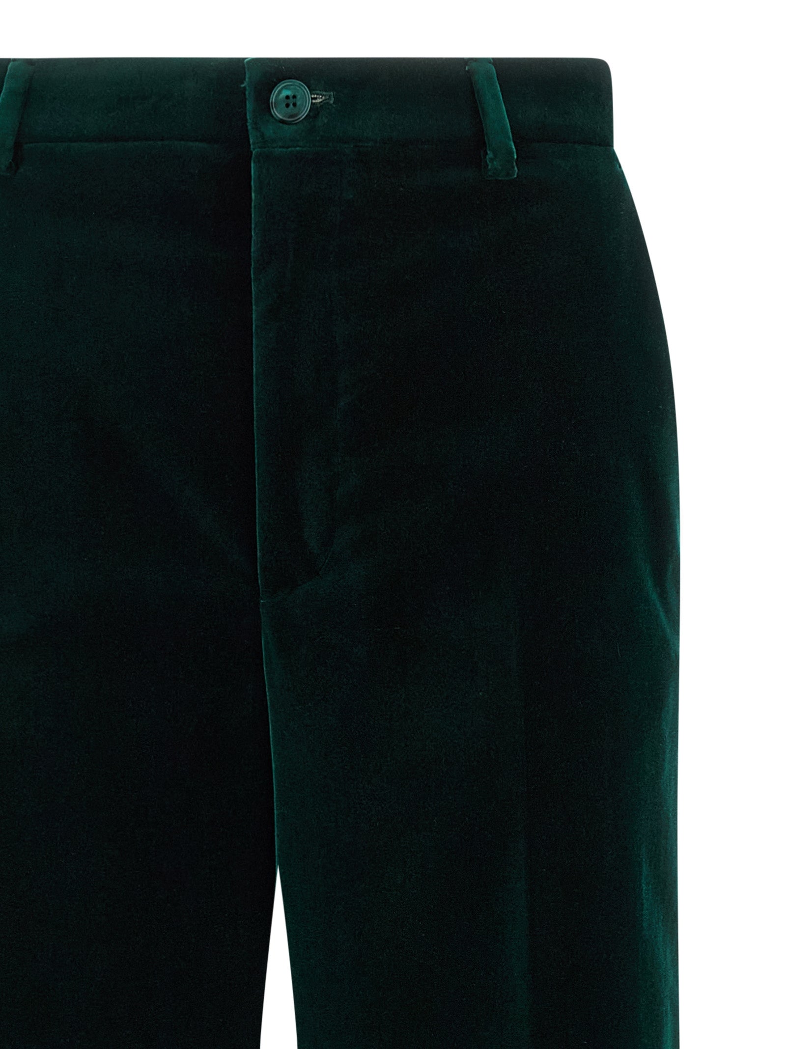 Gucci Bicolor Cotton Casual Pants - Artisanal Luxury Redefined