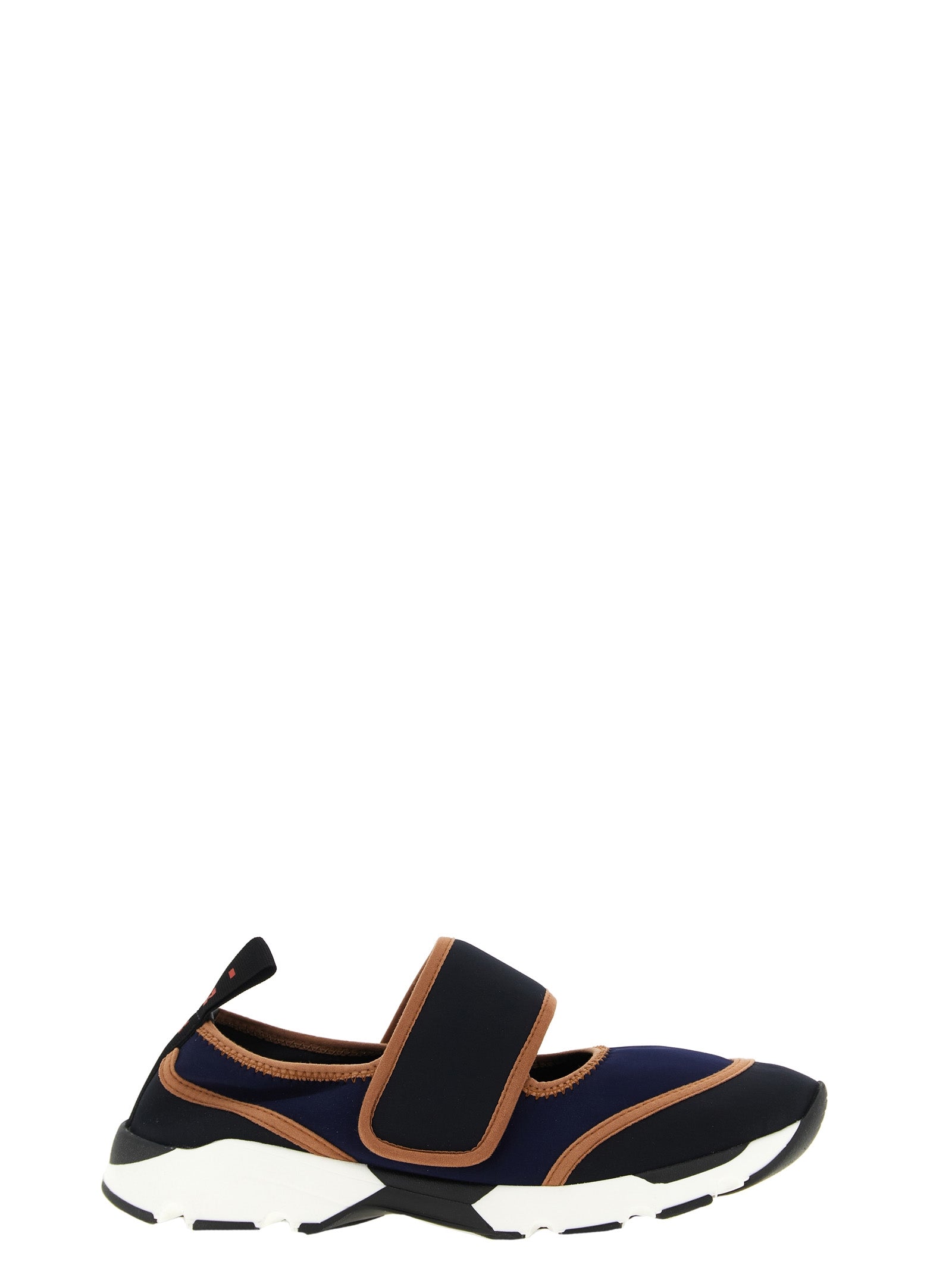 Marni Blue Polyamide Athletic Sneakers