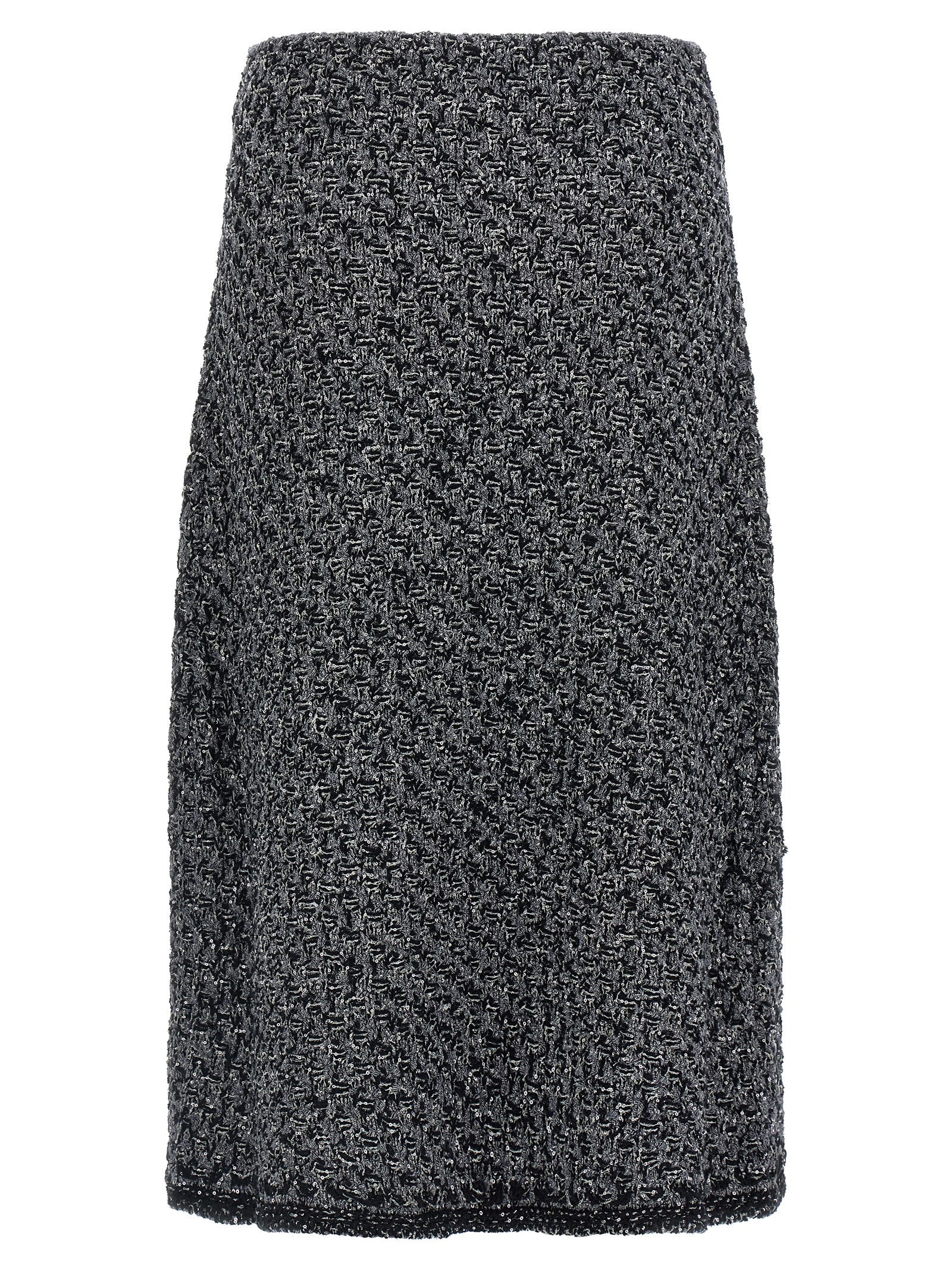 Discover the Fabiana Filippi Blue Cotton Midi Skirt, a masterpiece of Italian craftsmanship, blending elegance and allure for the discerning individual.