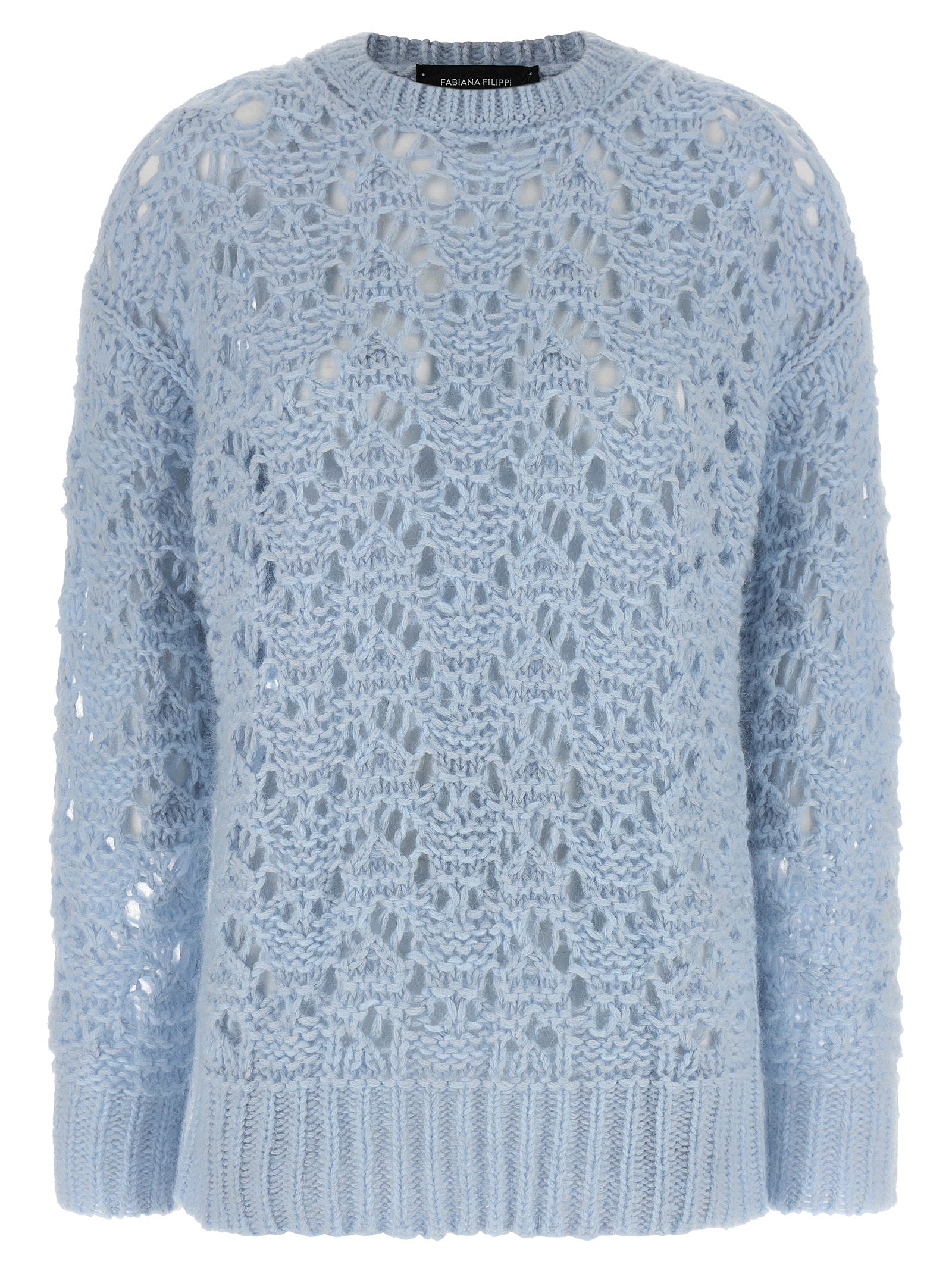 Elevate your wardrobe with the Fabiana Filippi Blue Virgin Wool Cardigan, a luxurious blend of fine materials and exquisite craftsmanship, perfect for any occasion.