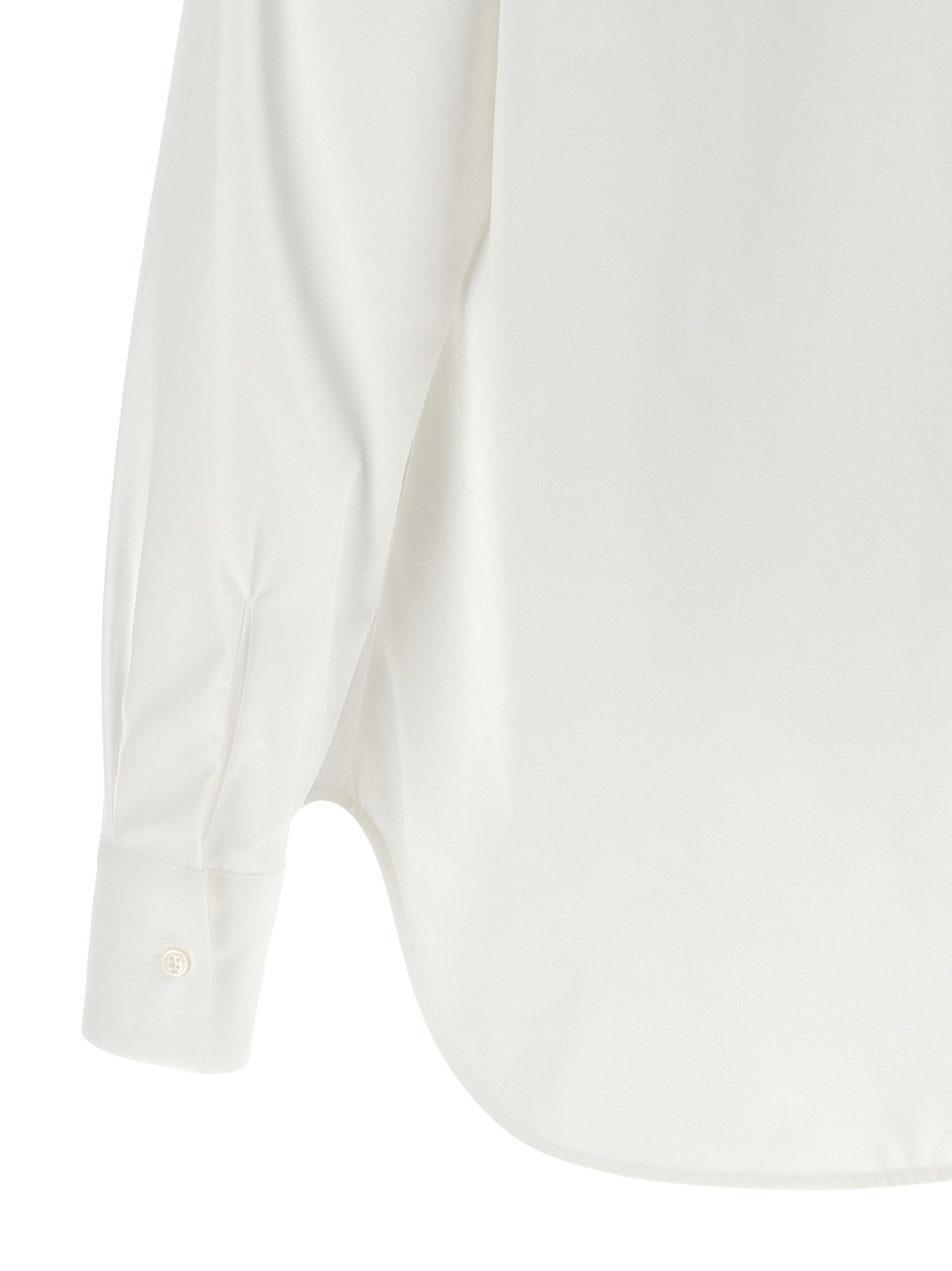 Ermanno Scervino White Cotton Blouse