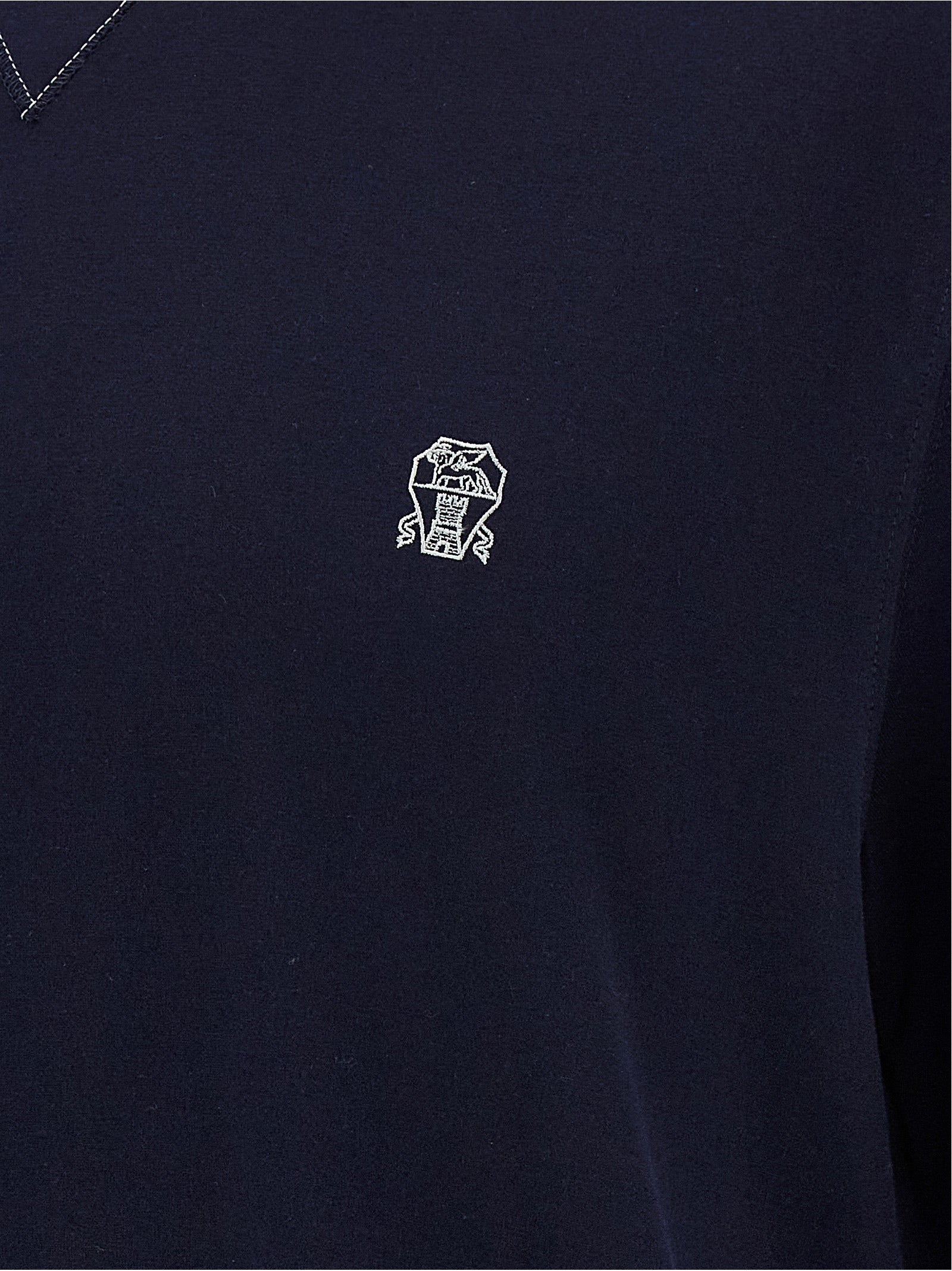 Brunello Cucinelli Blue Cotton T-Shirt - Timeless Luxury Essential