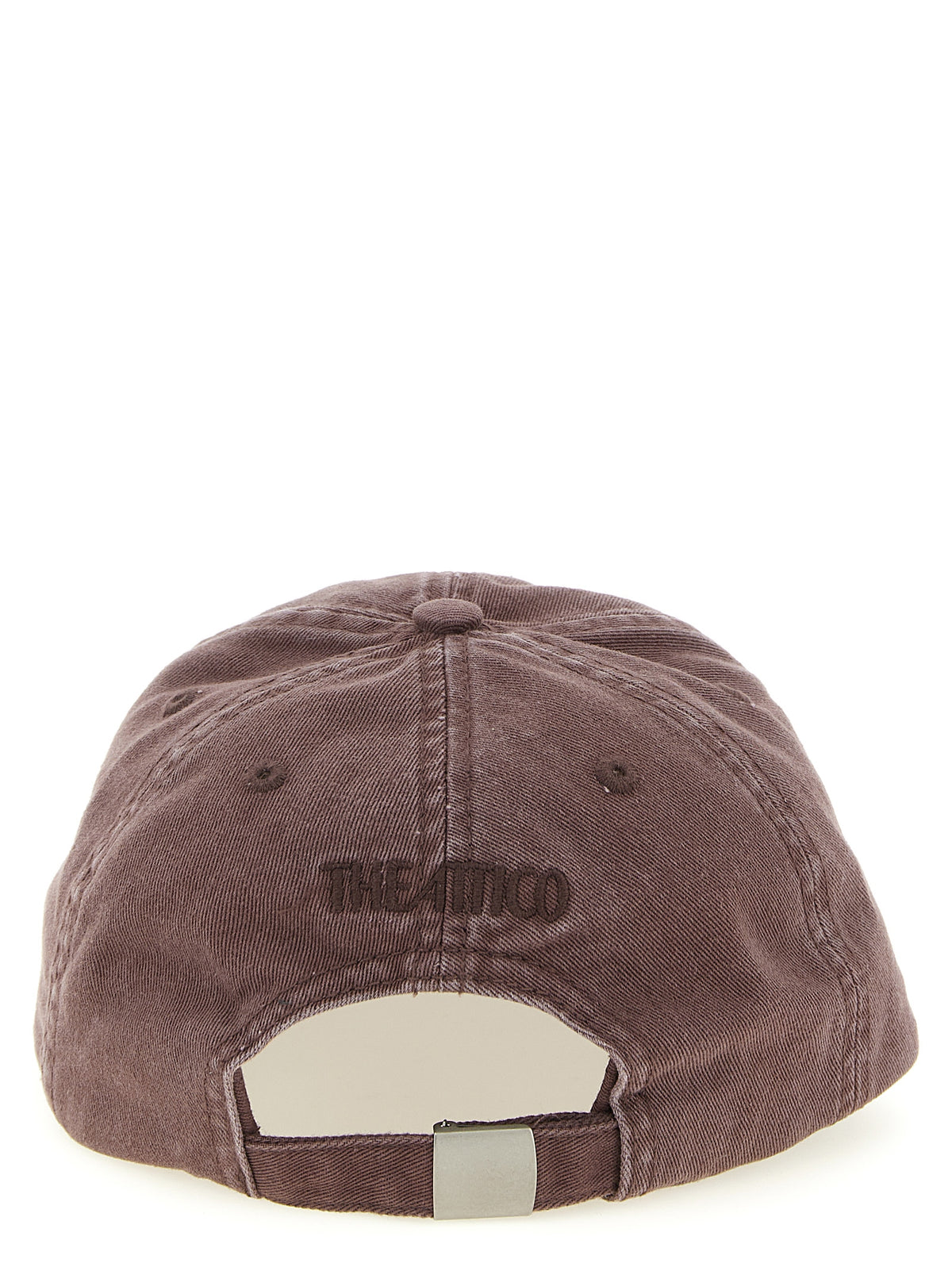 Elevate your style with THE ATTICO Brown Cotton Cap, a luxurious accessory crafted from 100% cotton, blending sophistication and comfort for the discerning individual.