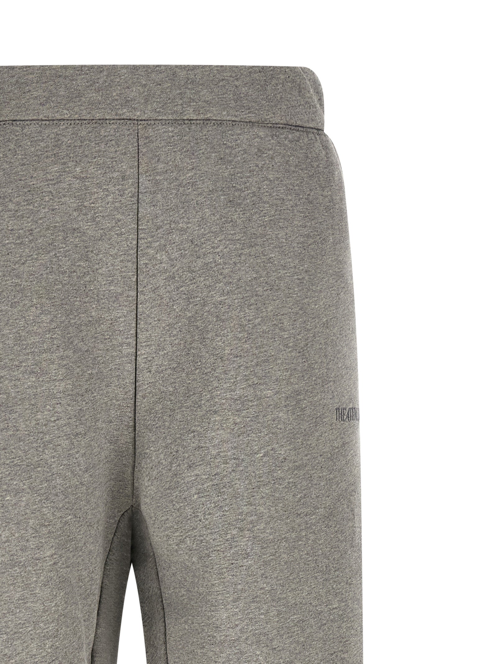 The Attico Gray Cotton Joggers - Luxe Comfort for Discerning Tastes