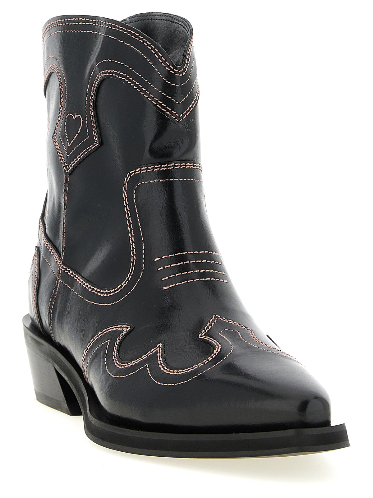 Ganni Black Polyethylene Chelsea Boots - Eco-Chic Luxury Footwear
