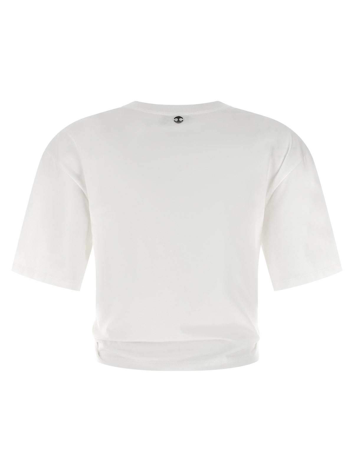 Paco Rabanne White Cotton T-Shirt - Elevate Your Luxe Wardrobe