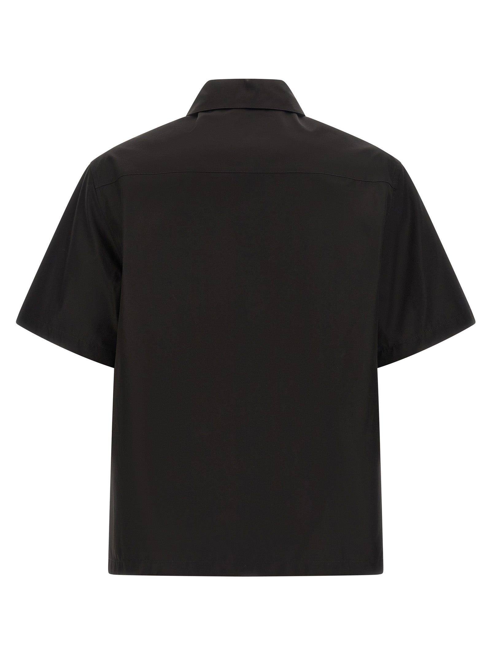 Jil Sander Black Cotton Blouse - Timeless Luxury for the Discerning