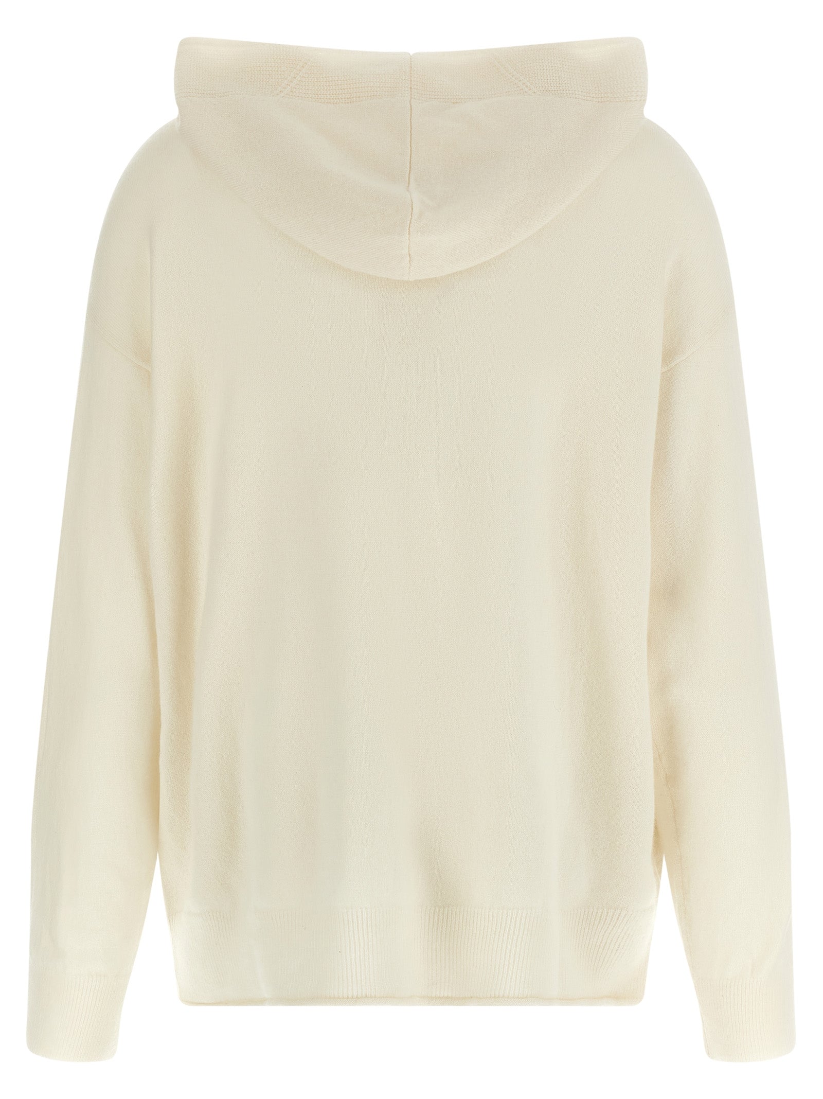 Experience the allure of the Max Mara White Cashmere Cardigan, a luxurious blend of artisanal craftsmanship and timeless elegance, perfect for the discerning individual.