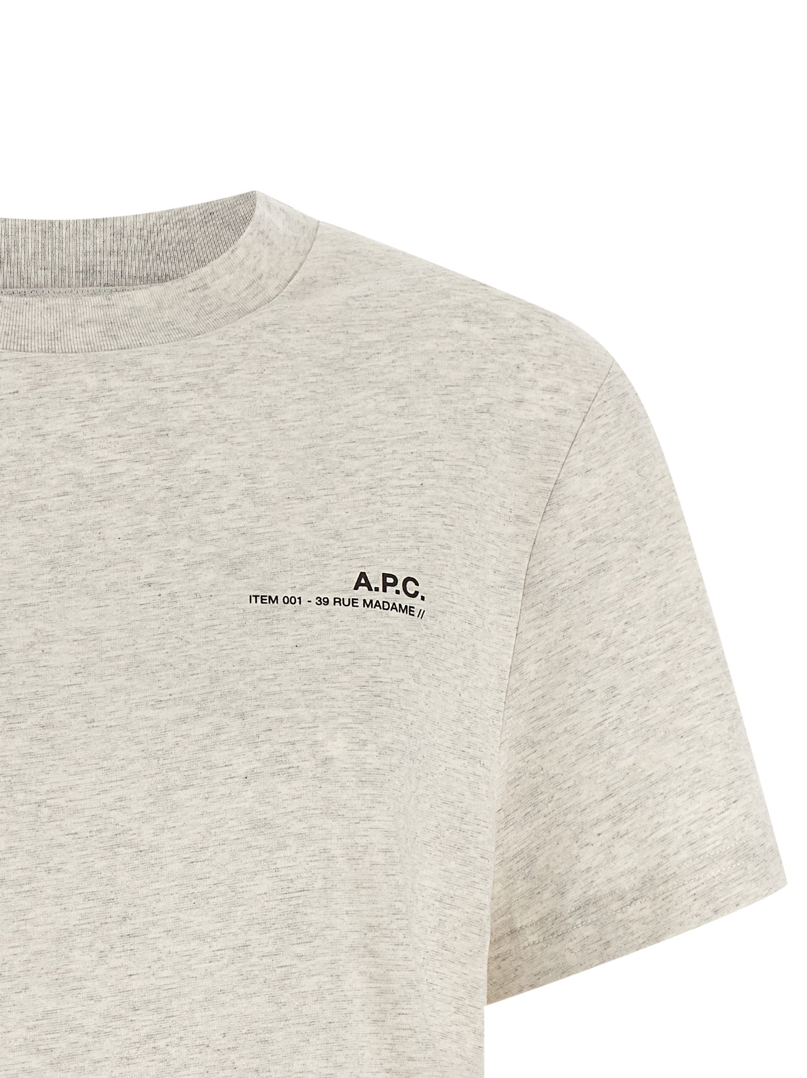 A.P.C. Beige Cotton T-Shirt