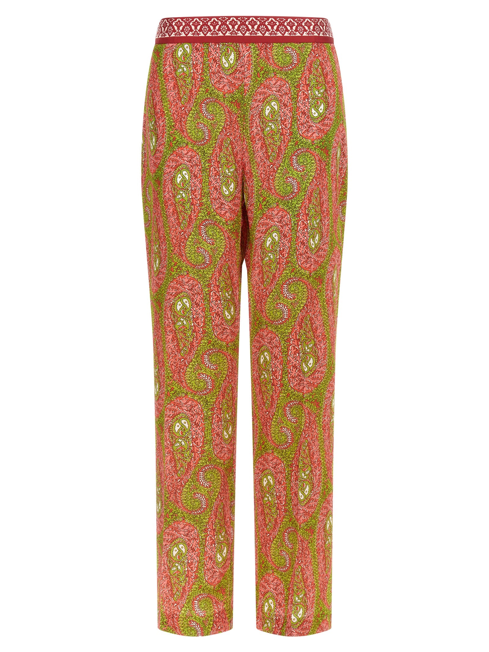 Etro Multicolor Polyester Pants