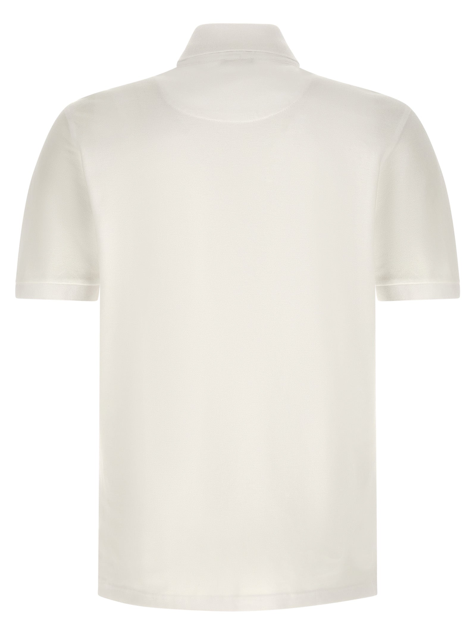 Elevate your style with the ETRO White Cotton Polo Shirt, a masterpiece of Italian craftsmanship, blending luxury and comfort for the discerning individual.