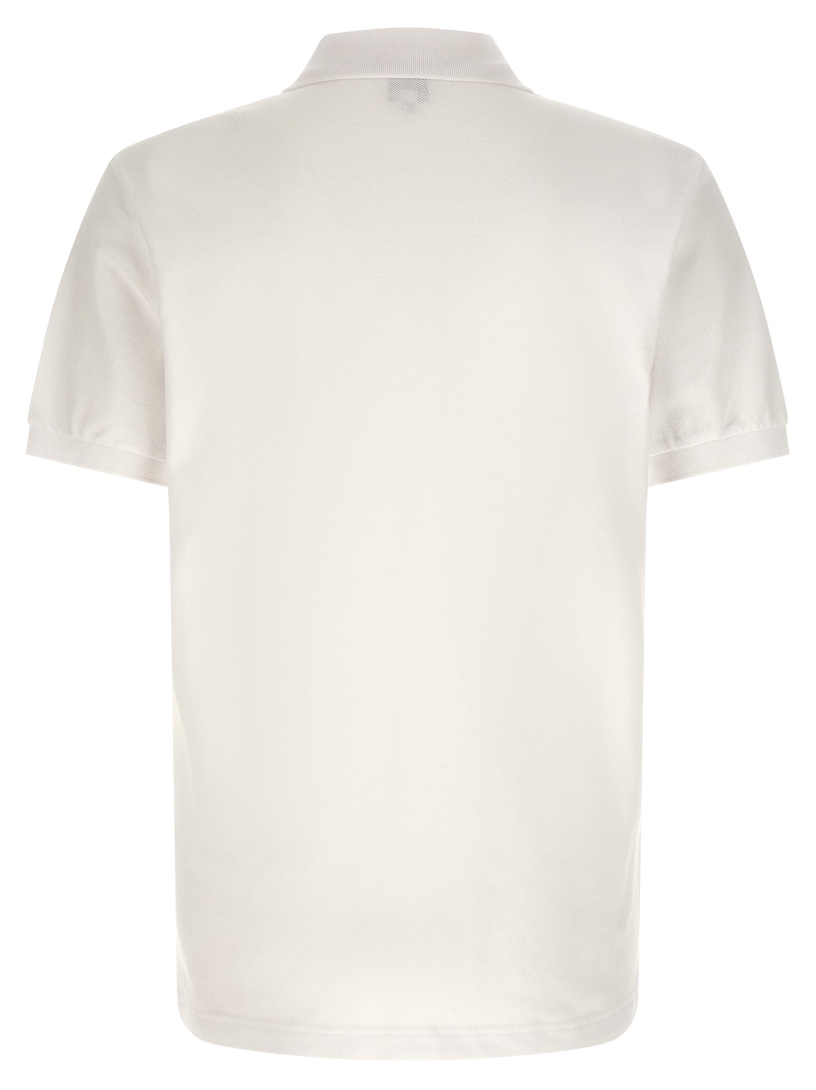 Elevate your style with the Kenzo White Cotton Polo Shirt, a masterpiece of artisanal luxury that embodies sophistication and timeless elegance for the discerning individual.