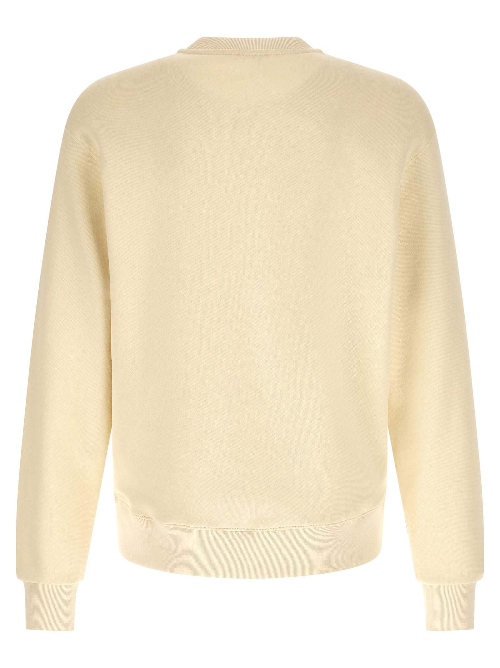 Kenzo Beige Cotton Sweatshirt - Designer Artisanal Elegance