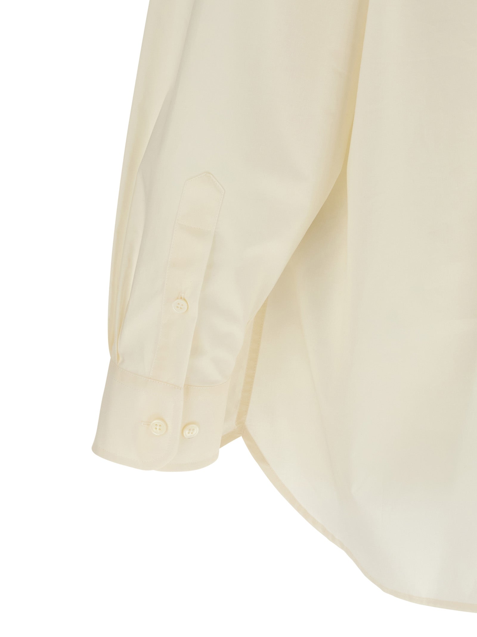 Elevate your style with the MM6 Maison Margiela Multicolor Cotton Blouse, a masterpiece of innovative design and luxurious comfort, perfect for the discerning fashion connoisseur.
