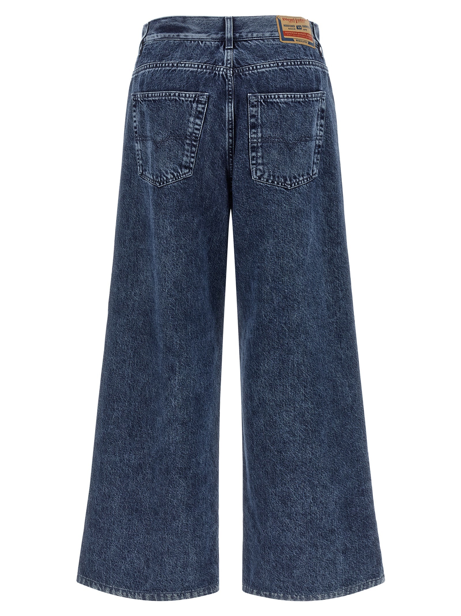 Diesel Blue Cotton Jeans Denim - Artisanal Luxury Fashion