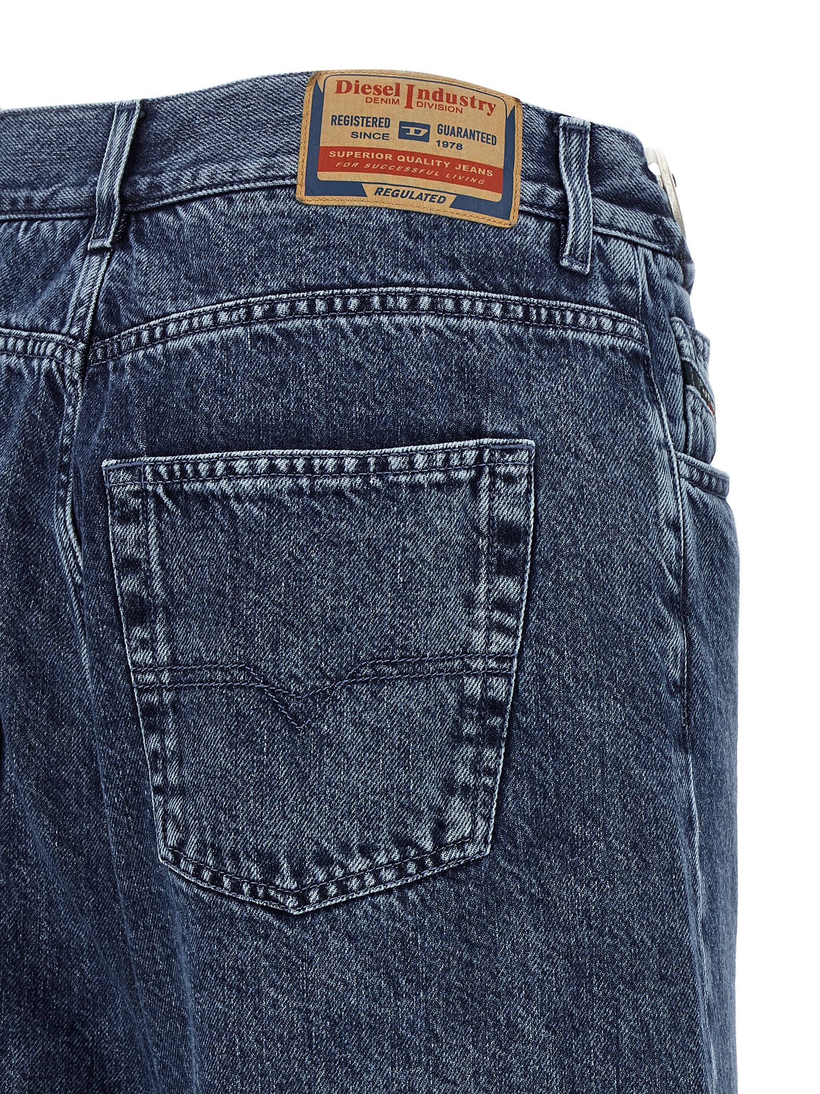 Diesel Blue Cotton Jeans Denim – Artisanal Luxury Elegance