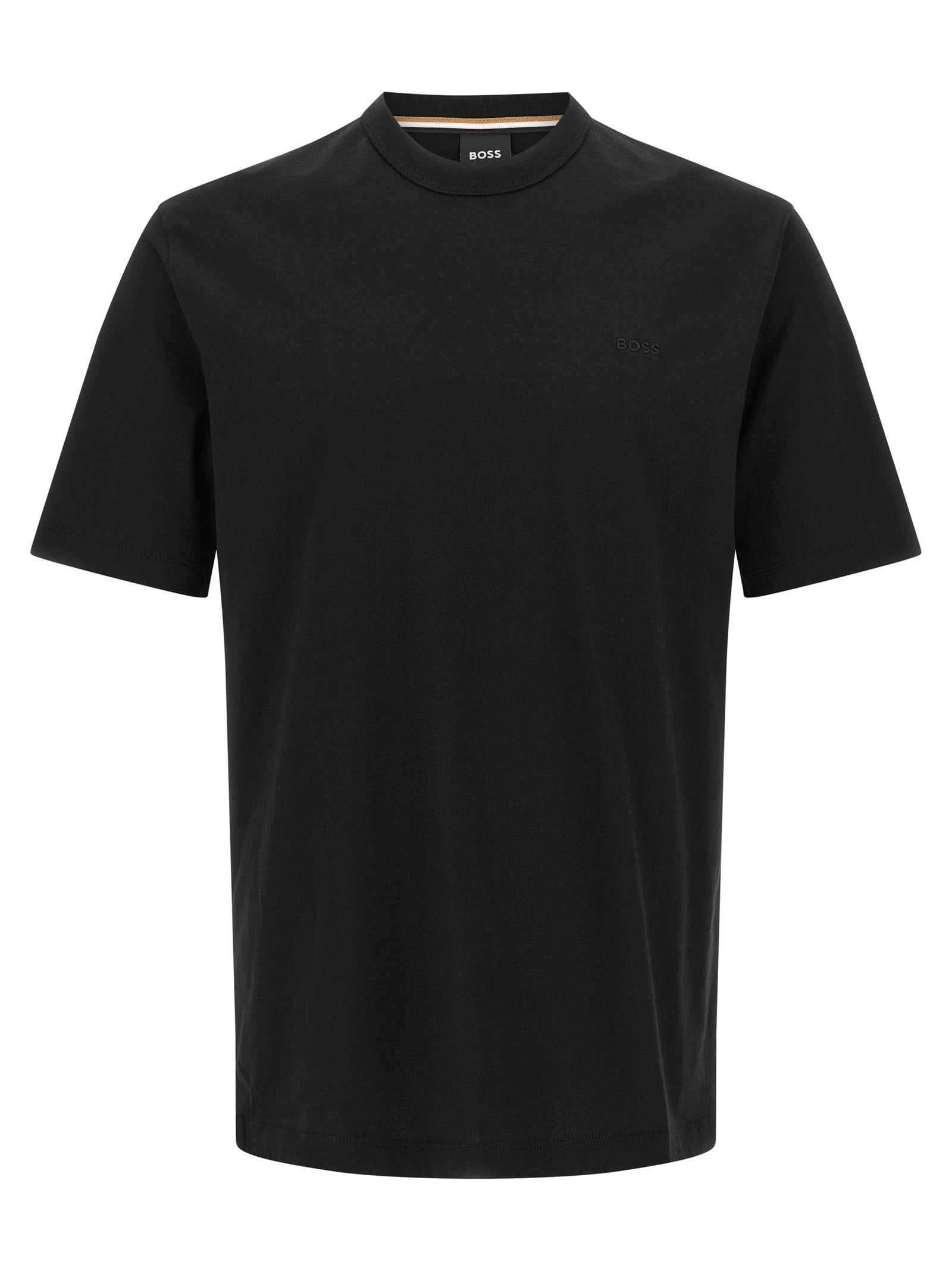 Hugo Boss Black Cotton T-Shirt - Designer Minimalist Luxury
