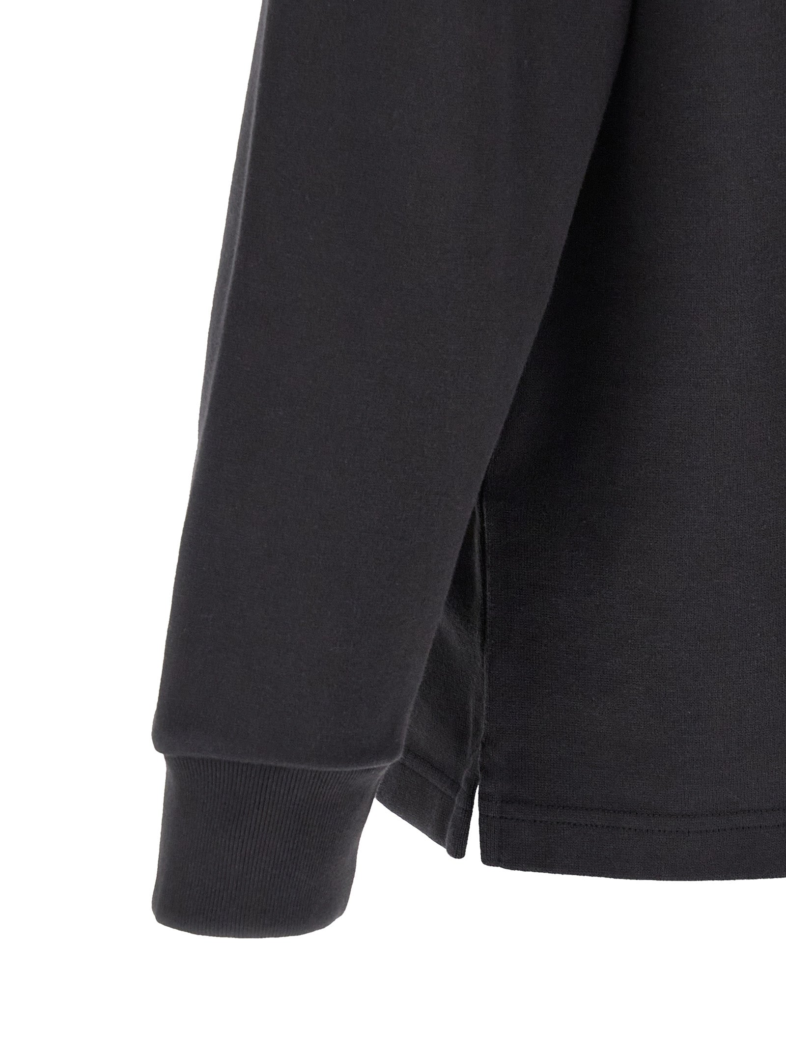 J.W.Anderson Black Cotton Polo Shirt