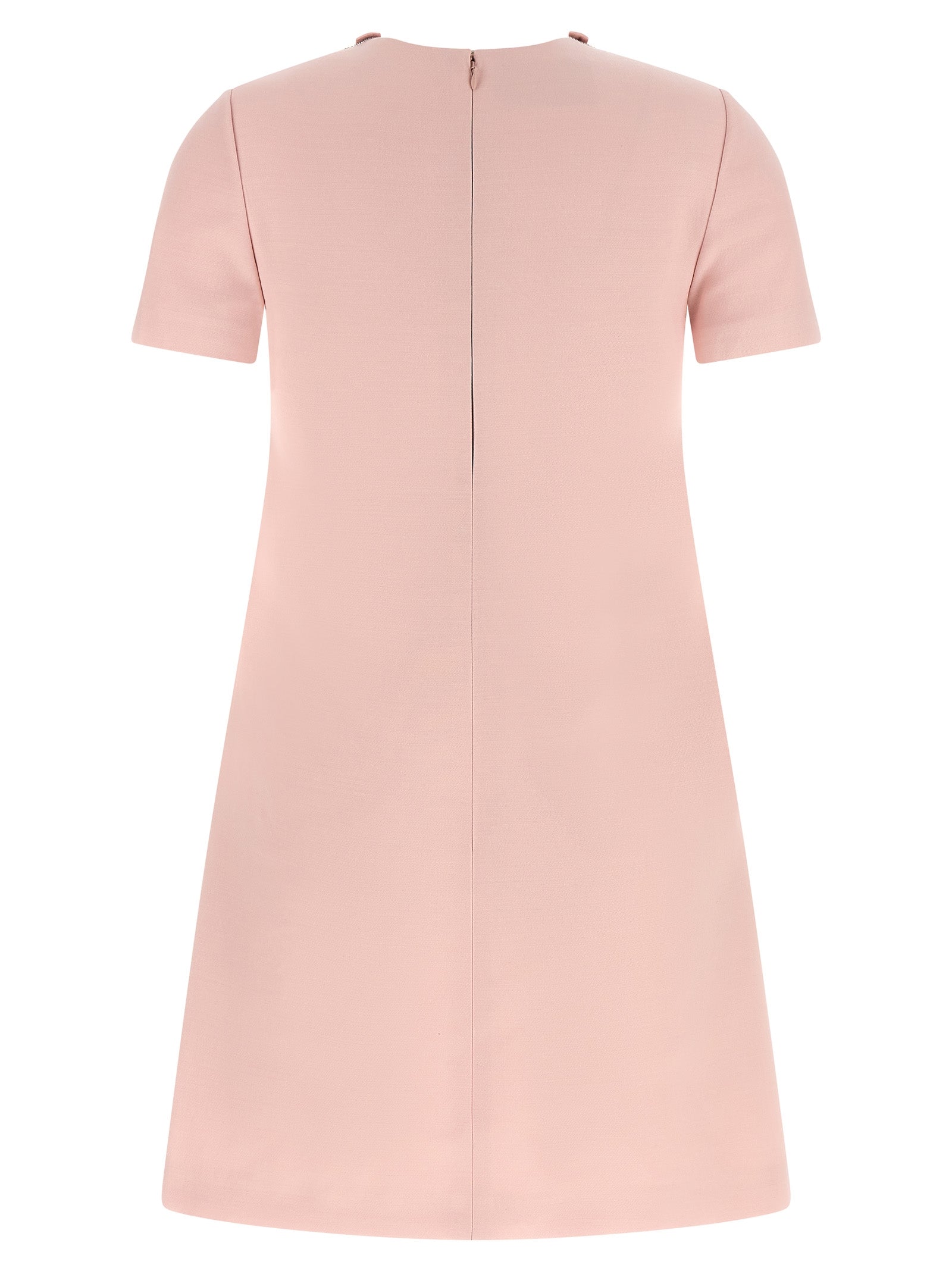 Discover the Valentino Garavani Multicolor Virgin Wool Short Dress, a masterpiece of exquisite craftsmanship and luxurious materials, perfect for elevating your sophisticated wardrobe.