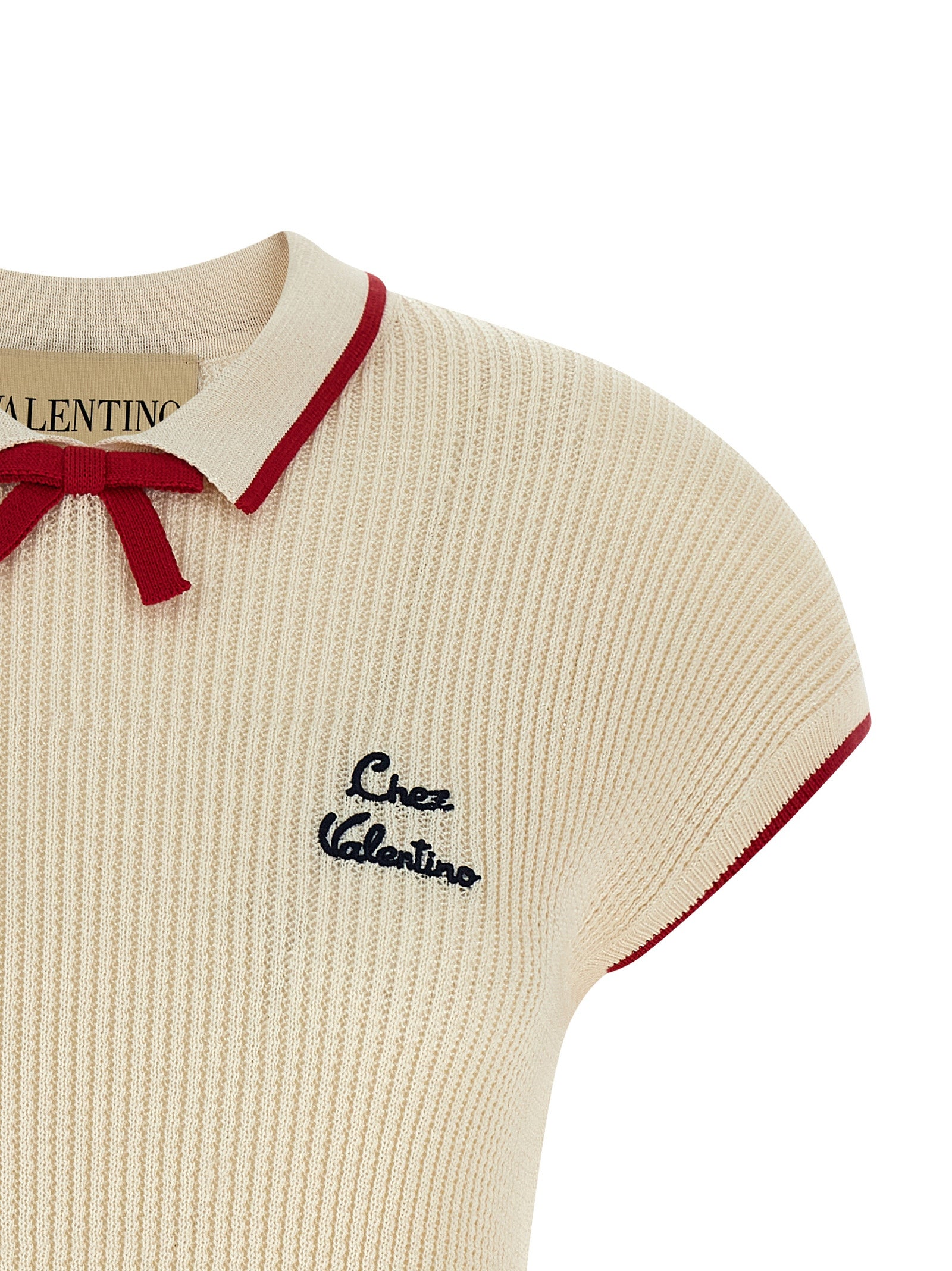 Valentino Garavani Beige Cotton Shortsleeve Shirt