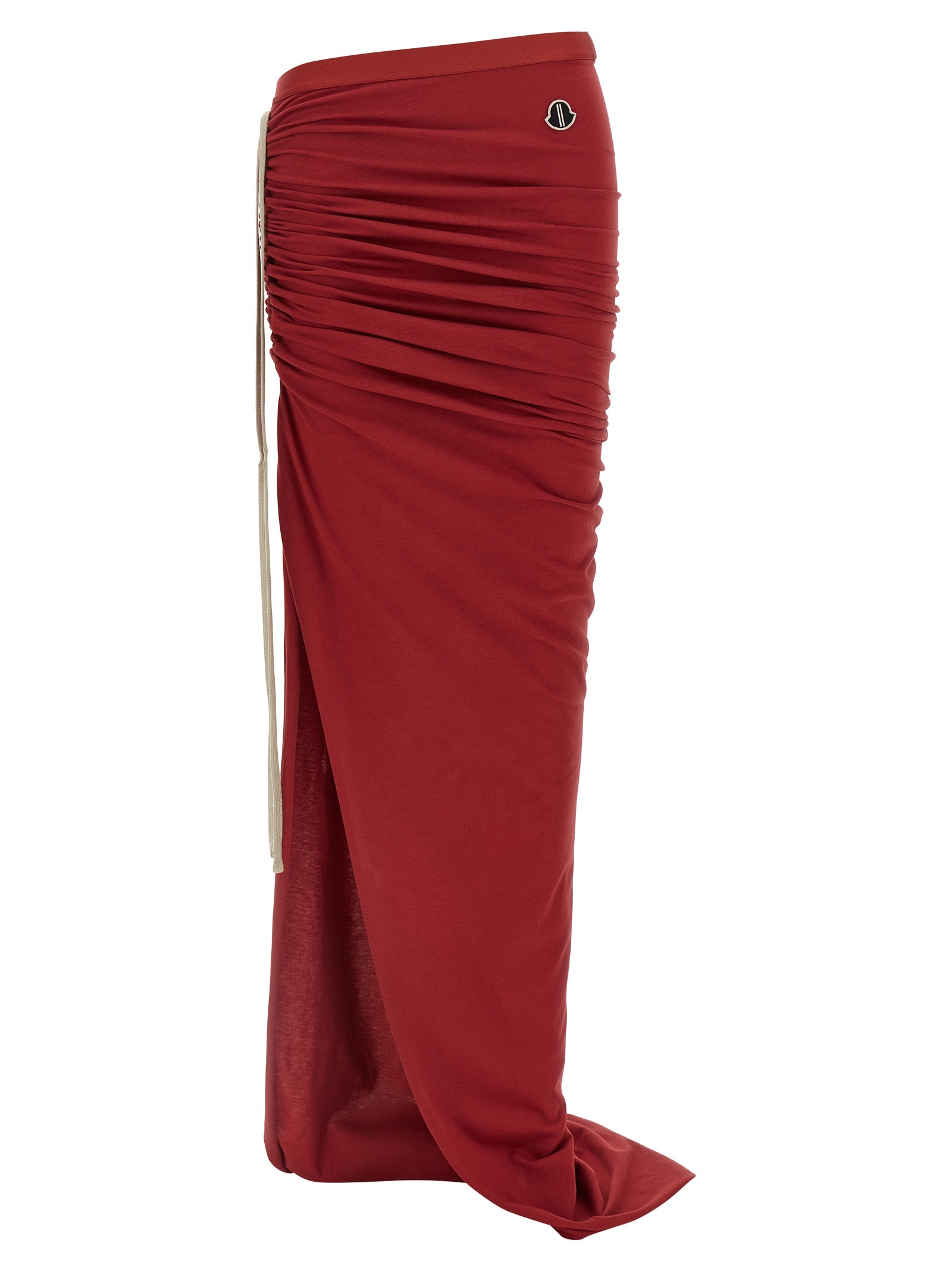 Rick Owens Multicolor Cotton Mini Skirt - Artisanal Elegance
